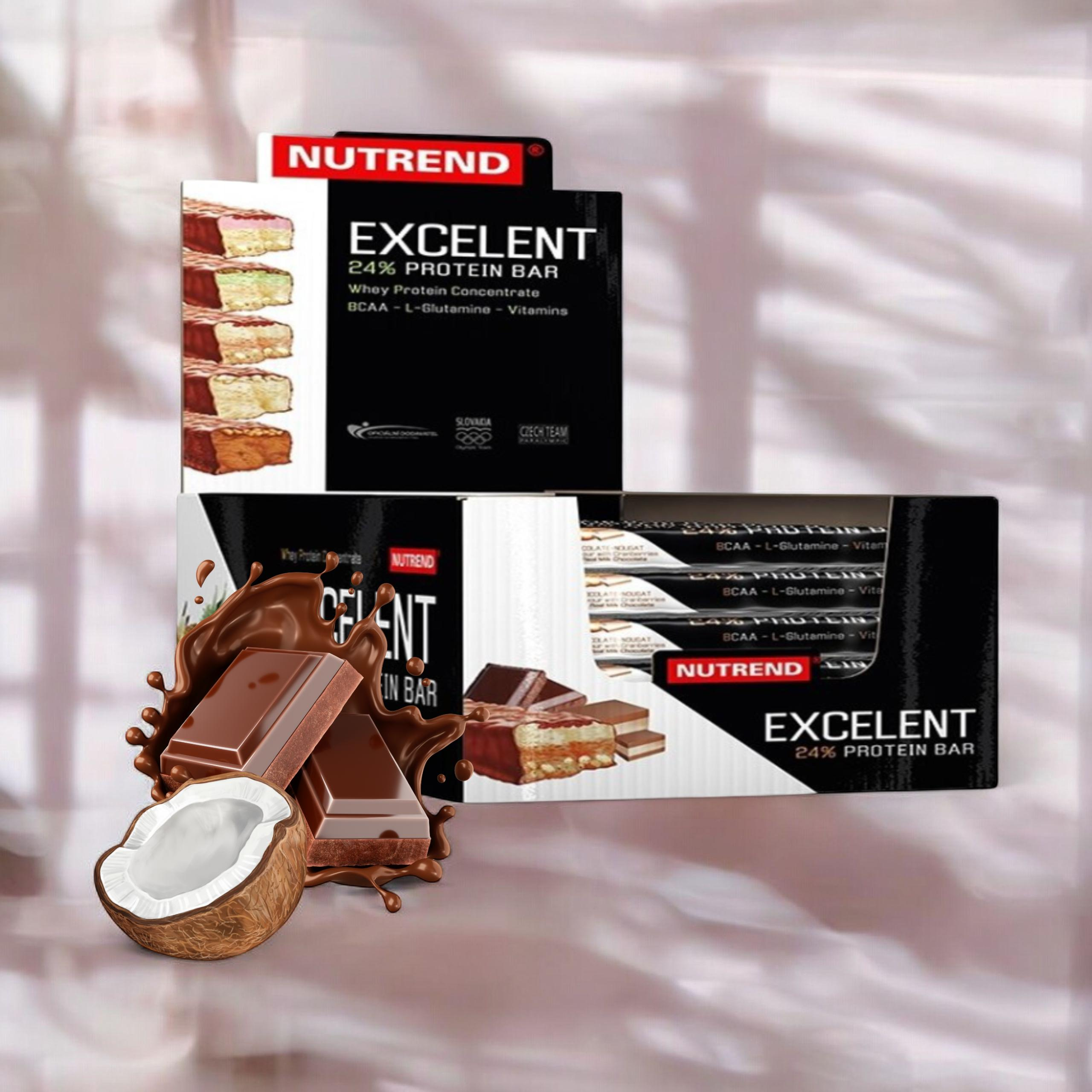 NUTREND - Excelent Protein Bar - 18x 2x 85g