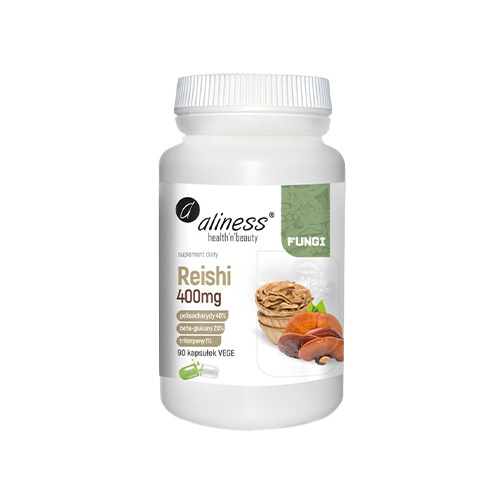 ALINESS - Reishi 400mg - 2x 90vcaps.
