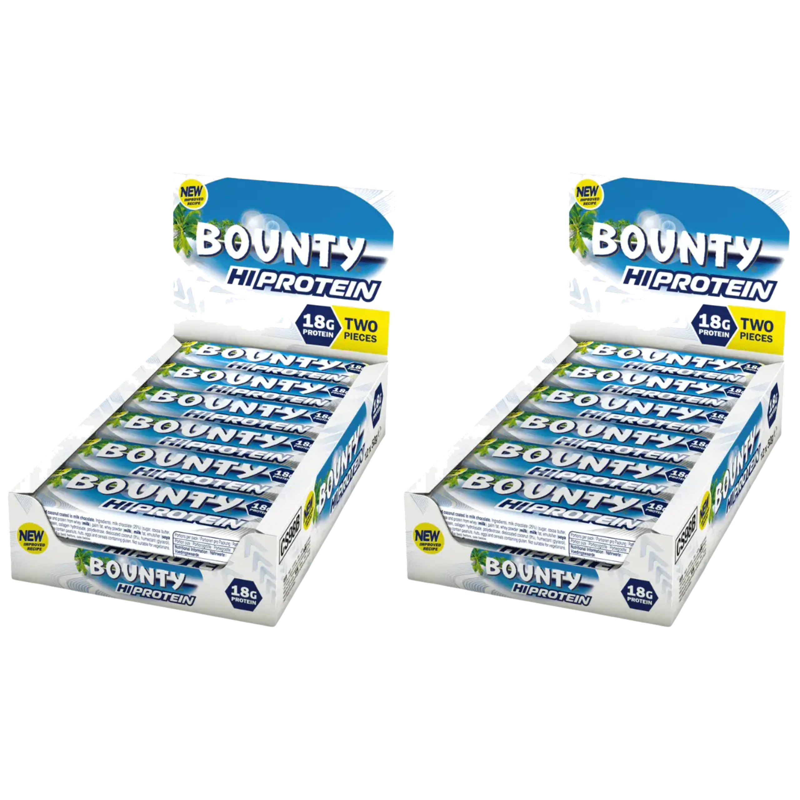 Mars - Baton Bounty Hi-Protein Bar - 2x 52g x12