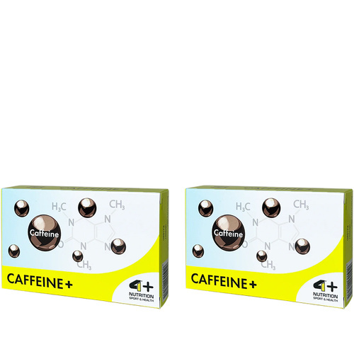 4 SPORT NUTRITION Caffeine+ - 2x 30tabs.