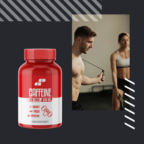 MP NUTRITION Caffeine 200mg - 3x 200tabs