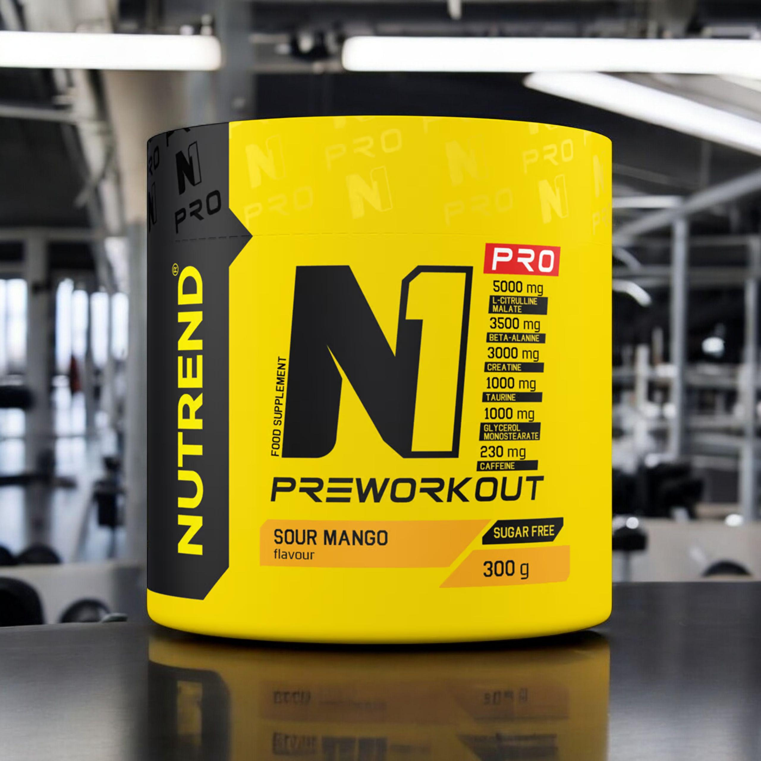 NUTREND N1 PRO PreWorkout - 3x 300g