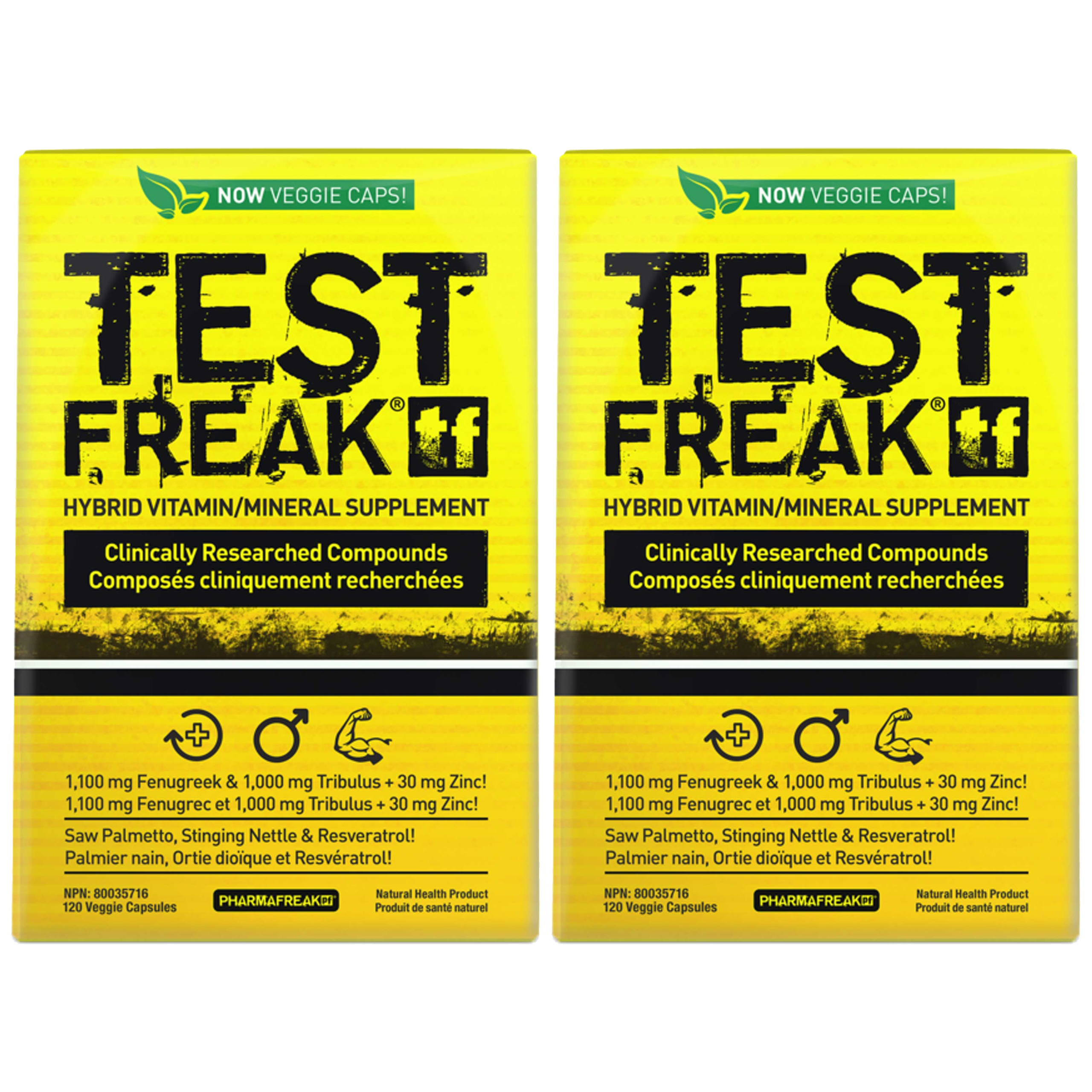 PHARMA FREAK Test Freak - 2x 120caps