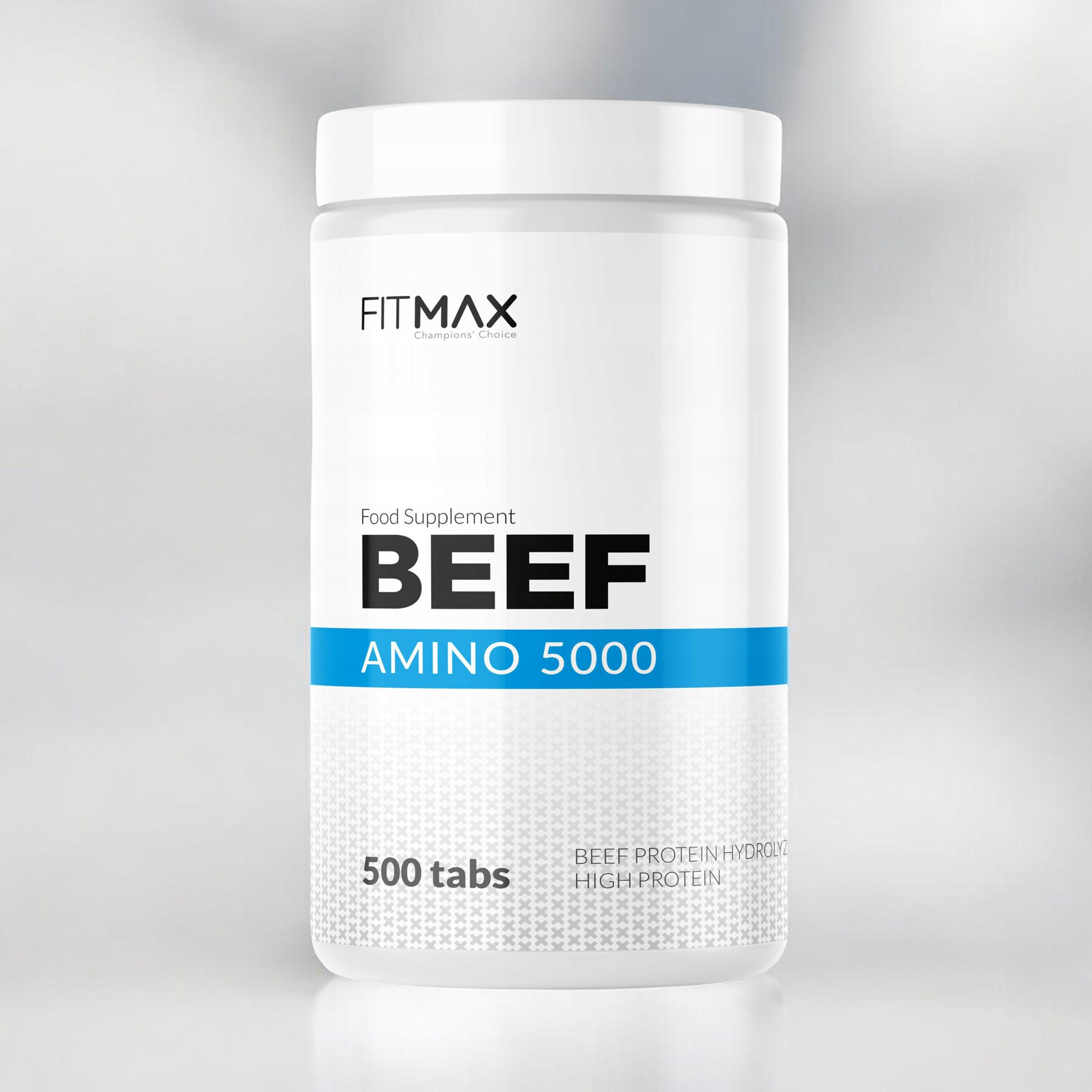 FITMAX Beef Amino 5000 - 3x 500tabs