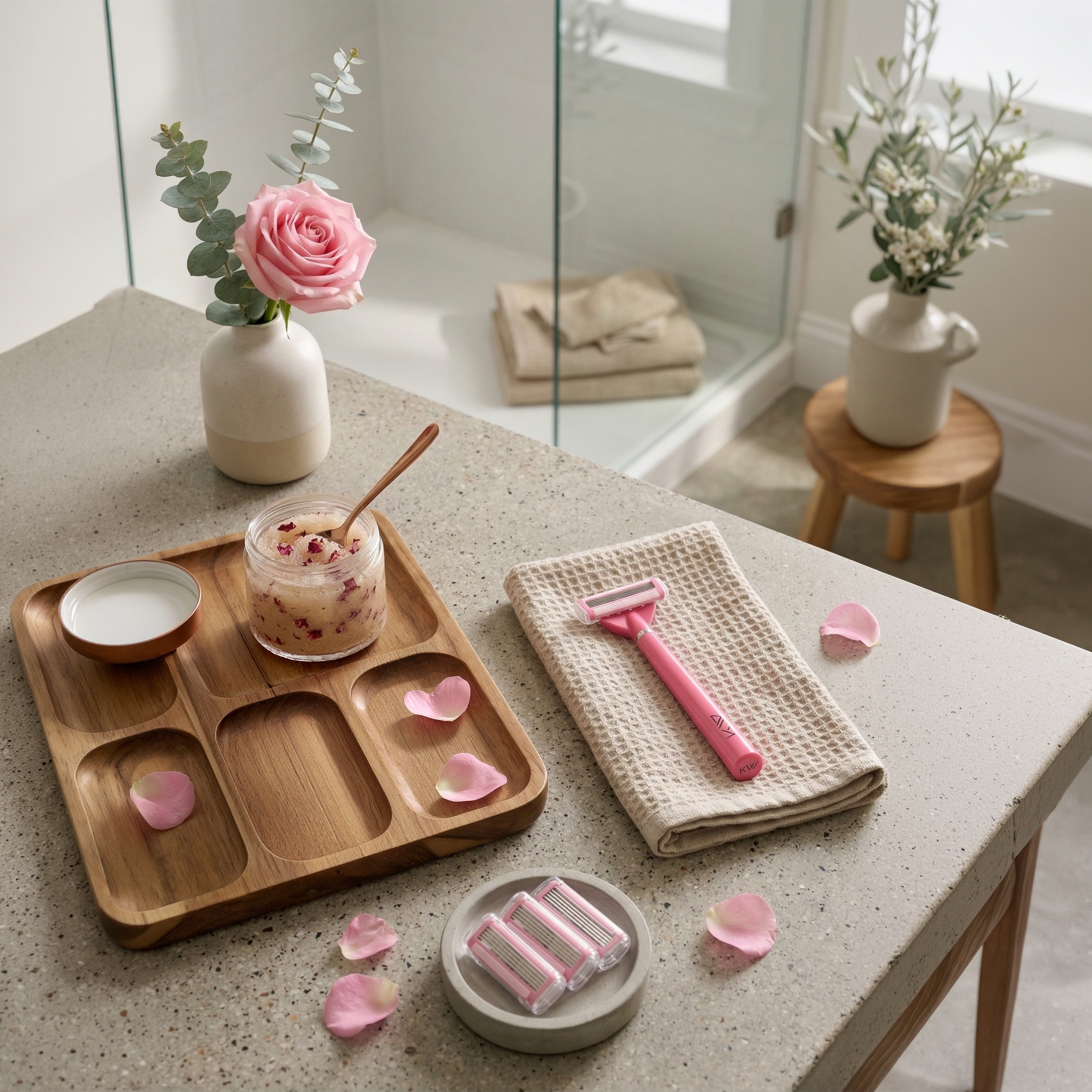 KAMILA WYBRAŃCZYK - Maszynka do golenia + 2 Wkłady Smooth Shaving Women