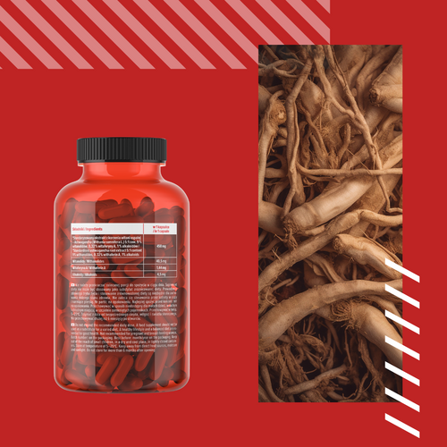 2x MP NUTRITION Ashwagandha 450mg 9% witanolidów - 60 caps