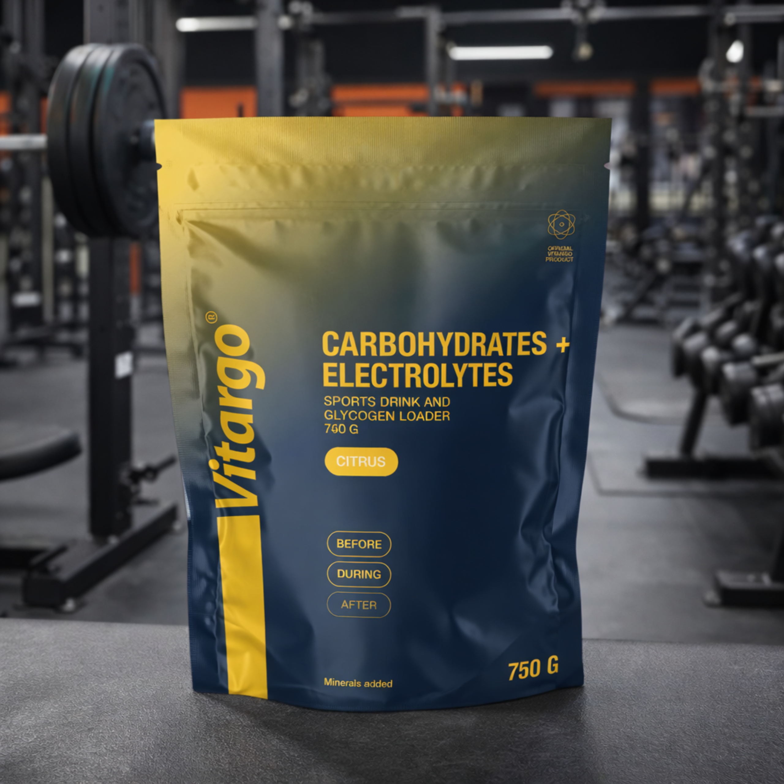 VITARGO - Carbohydrates + Electrolyte - 2x 750g - Citrus