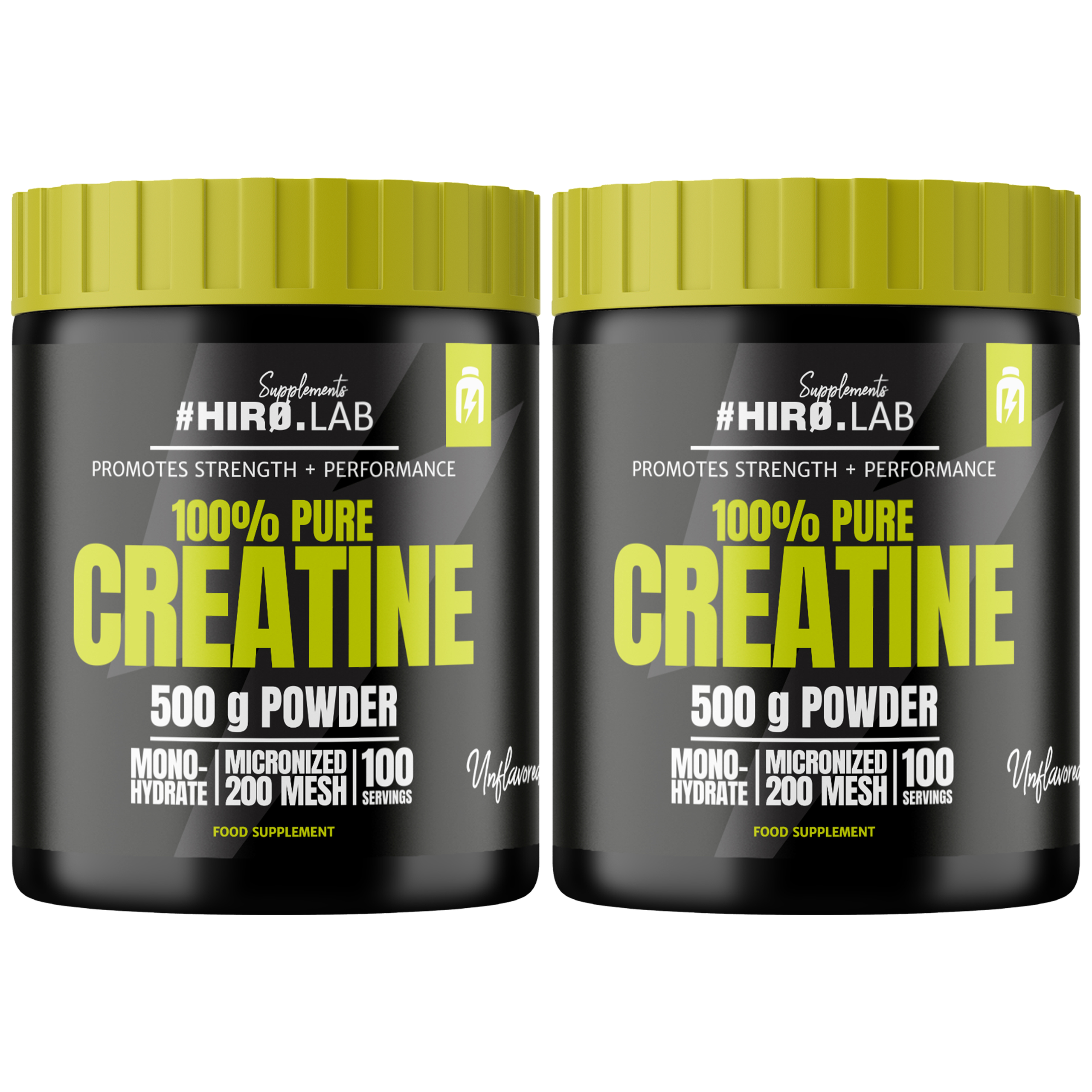 HIRO.LAB 100% Pure Creatine - 2x 500g + 100g FREE