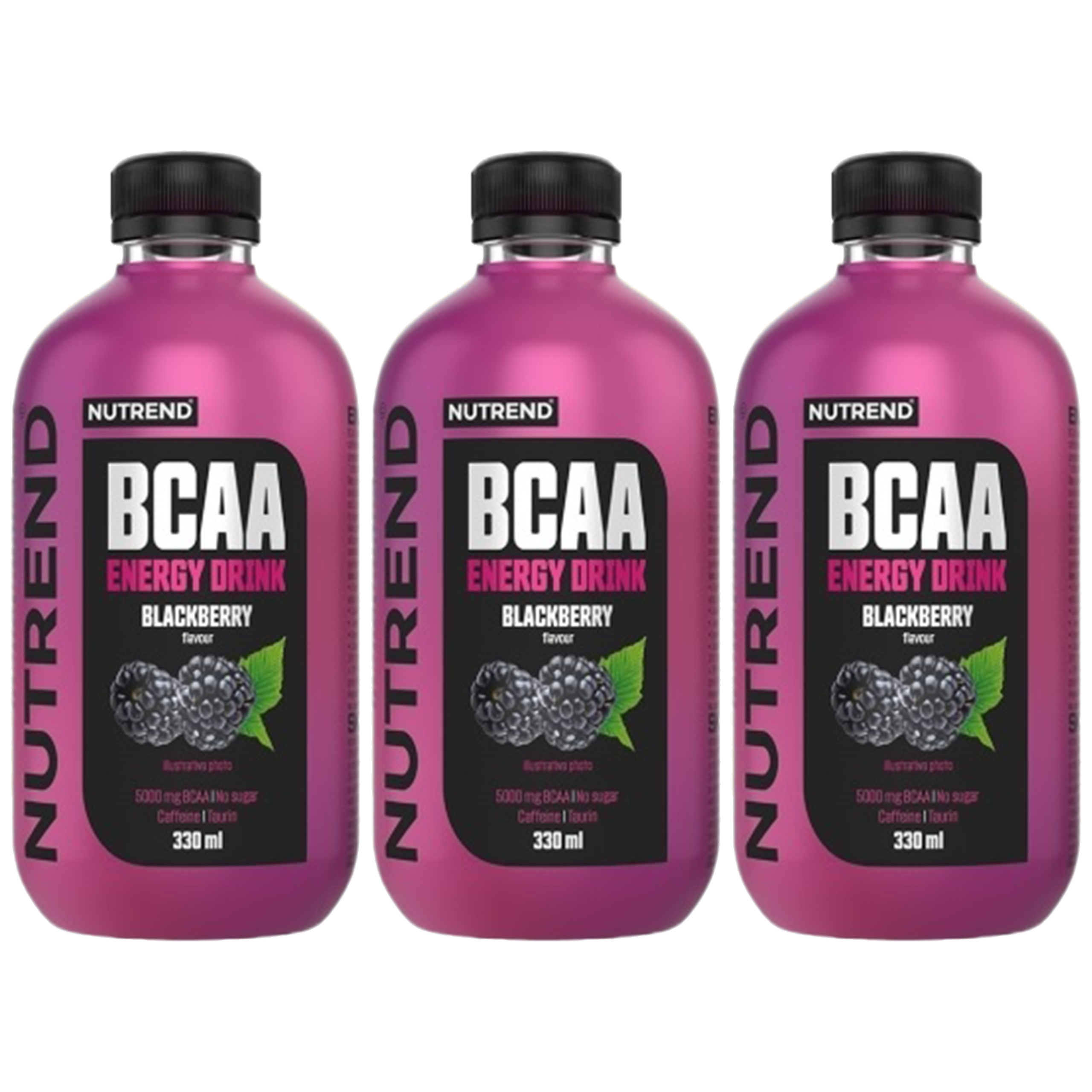 NUTREND BCAA Energy Drink - 3x 330ml
