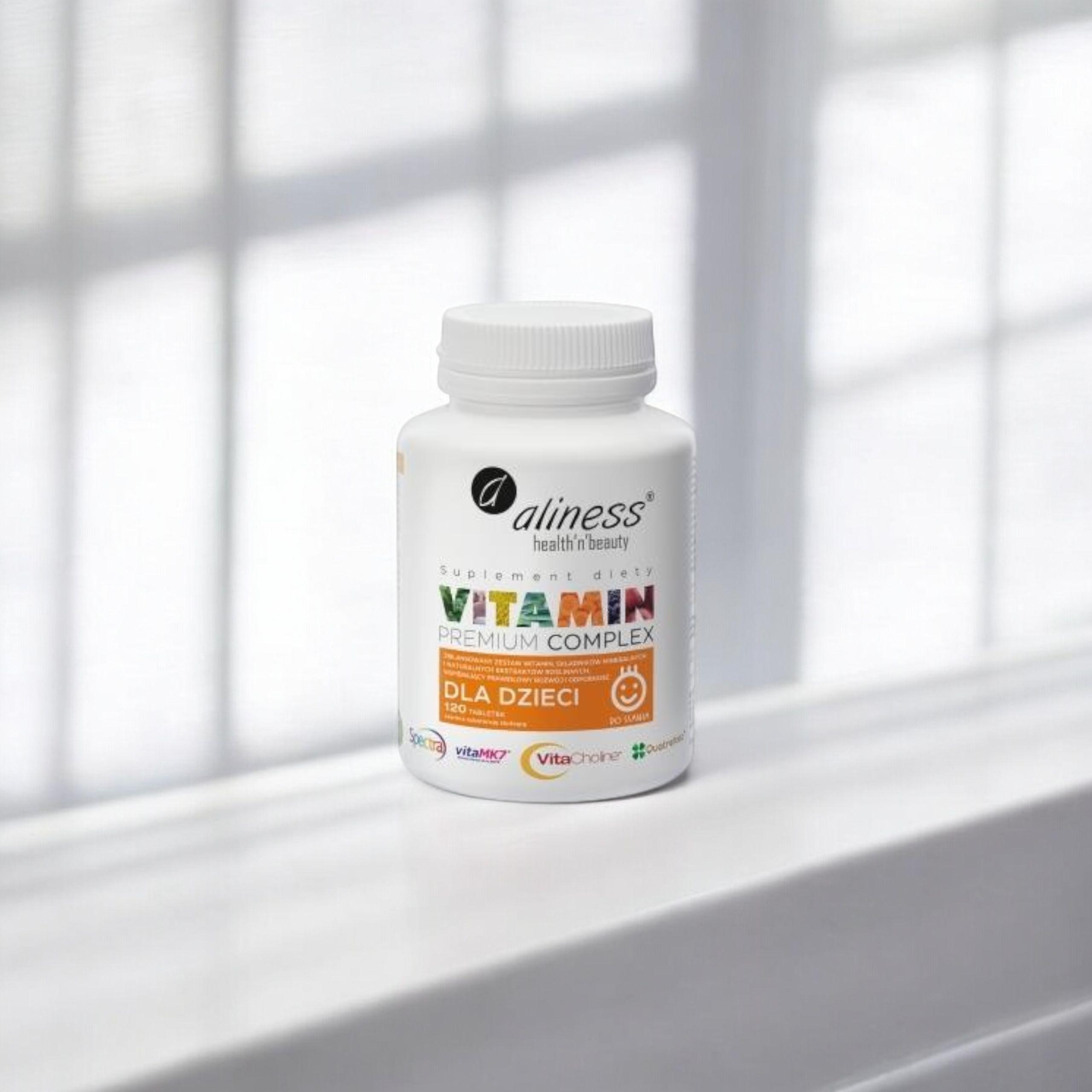 ALINESS - Vitamin Complex dla dzieci - 120tabs.