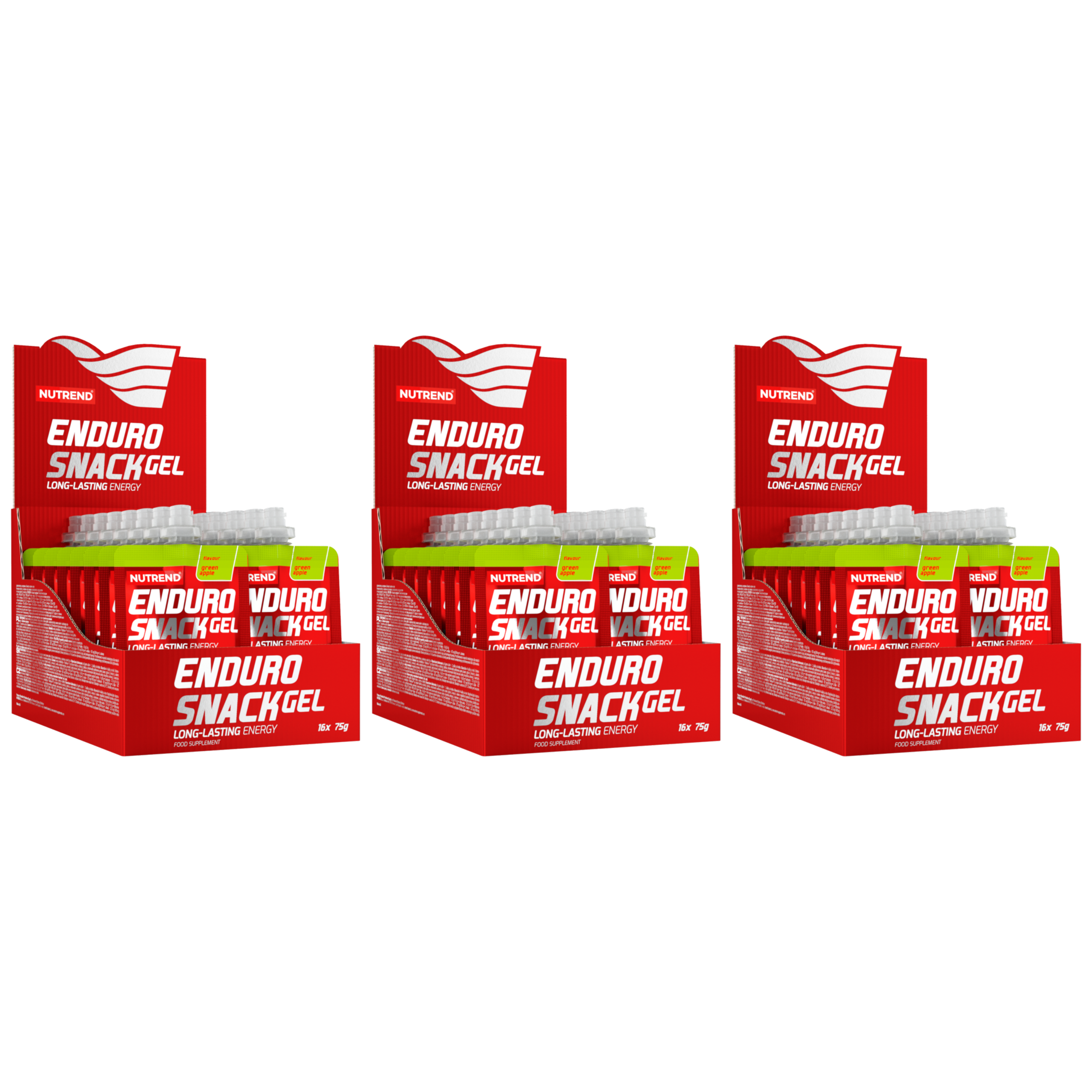 NUTREND - Endurosnack - 16x 3x 75g 