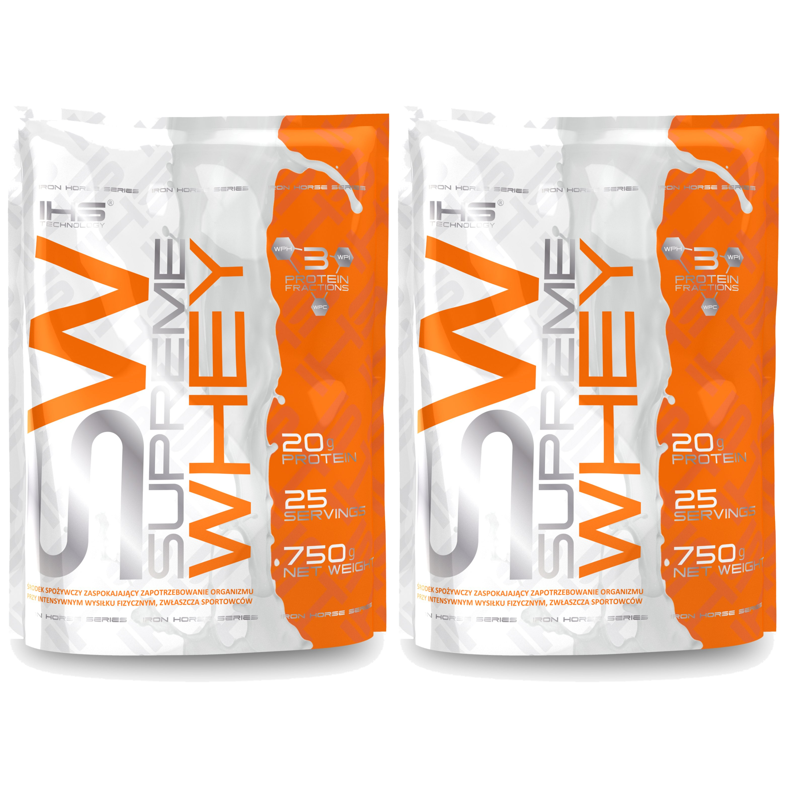 IRON HORSE Supreme Whey - 2x 750g