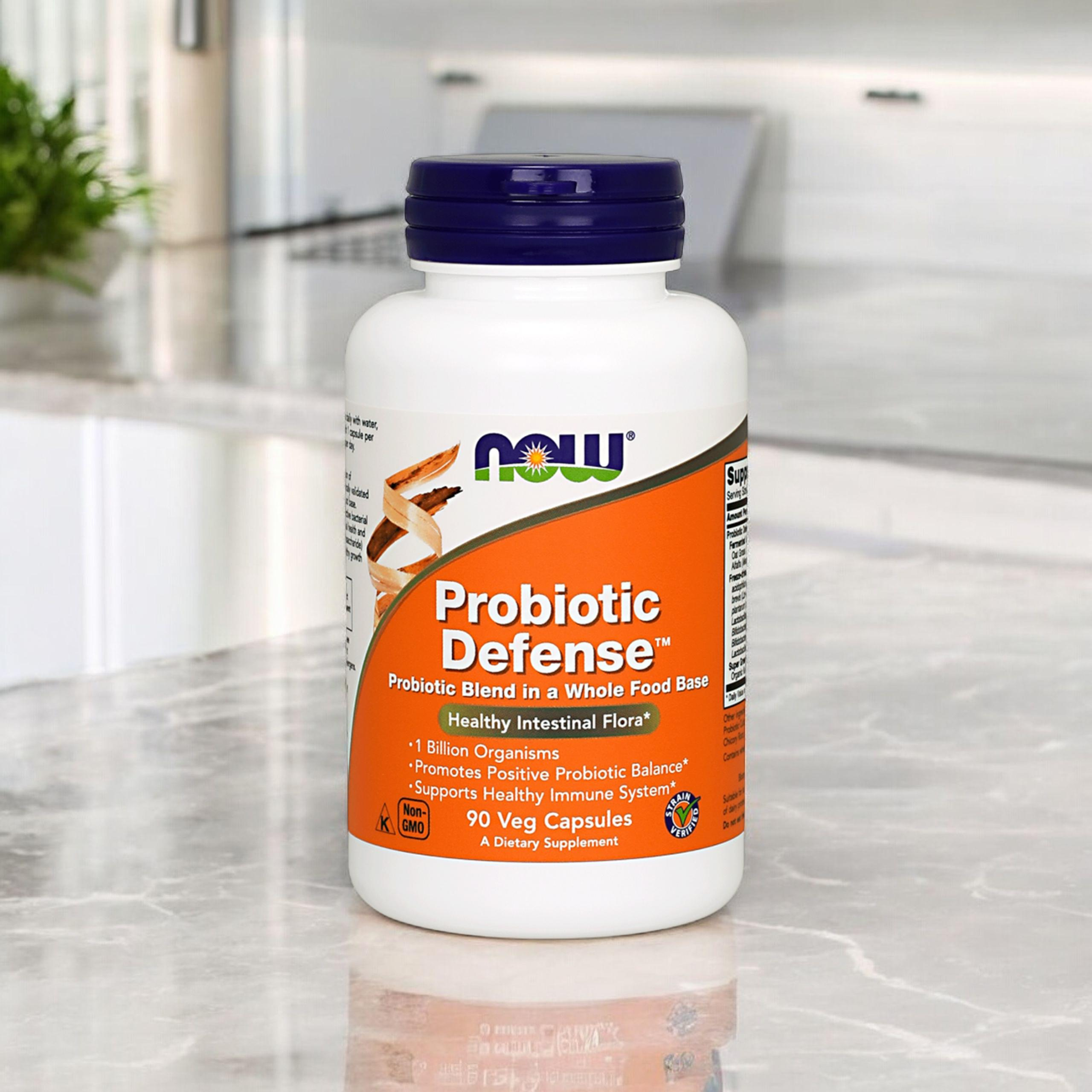 NOW Probiotic Defense - 2x 90vegcaps