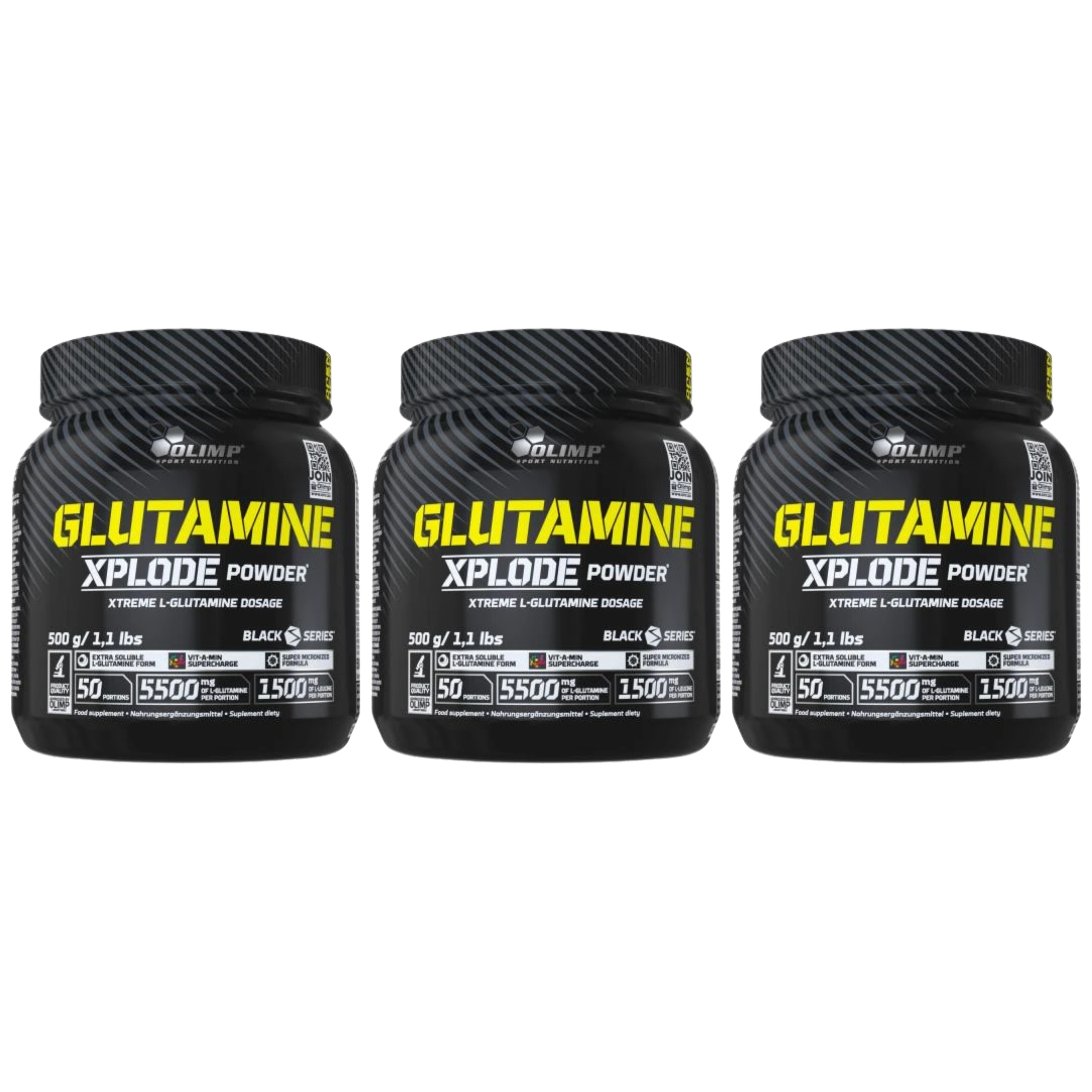 OLIMP Glutamine Xplode - 3x 500g