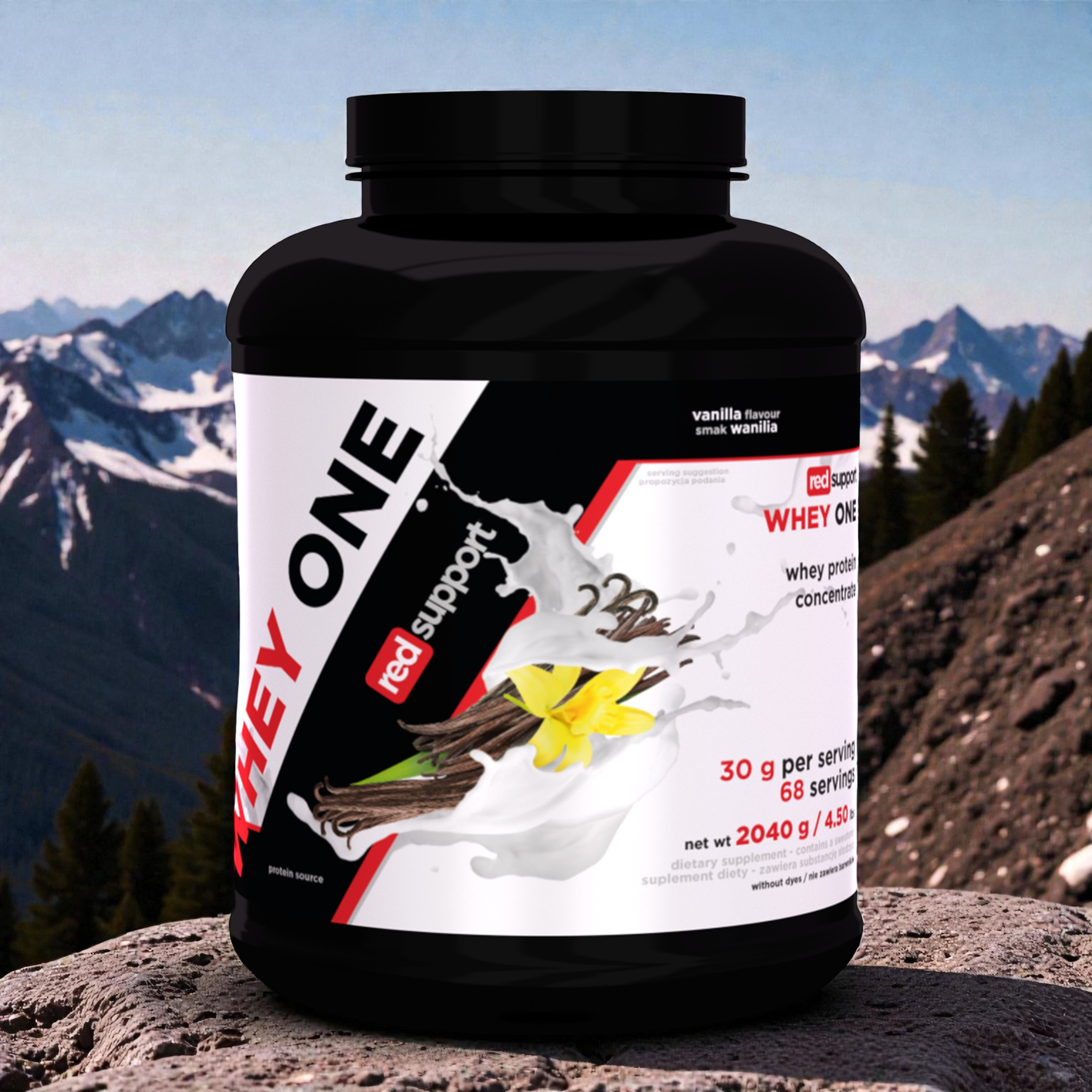 RED SUPPORT Whey One - 2x 2040g