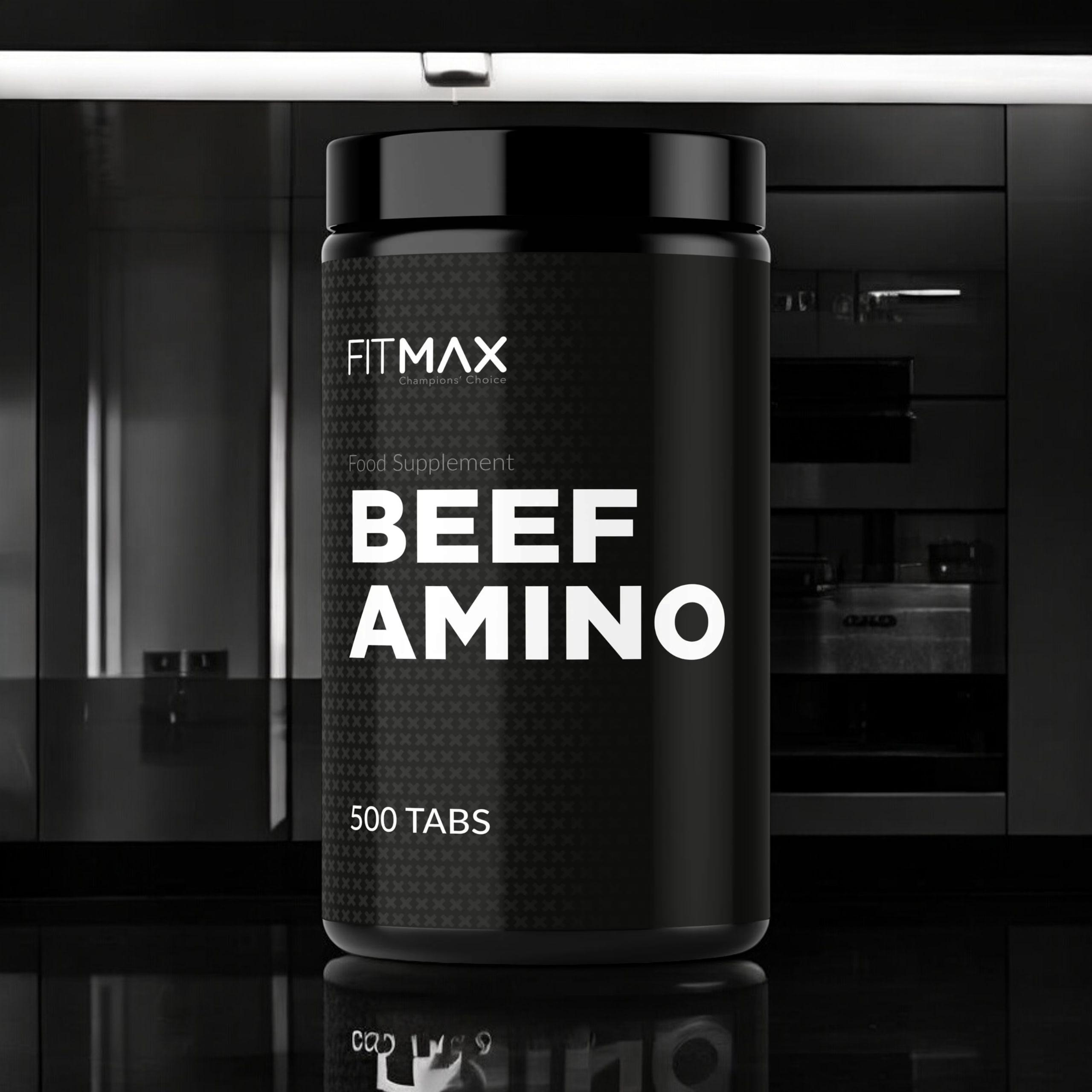 FITMAX Beef Amino 5000 - 500 tabletek