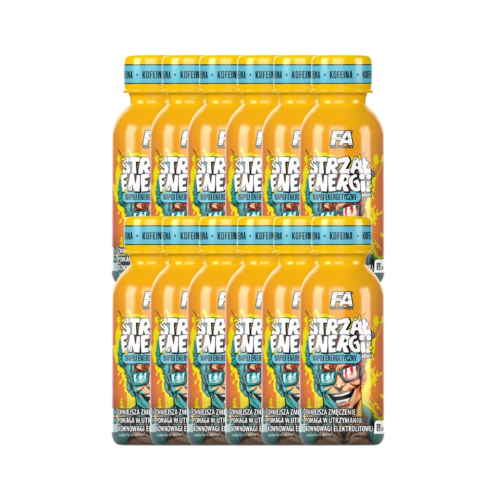 FITNESS AUTHORITY - Energii Shot - 12x 3x 120ml - Grape Pear