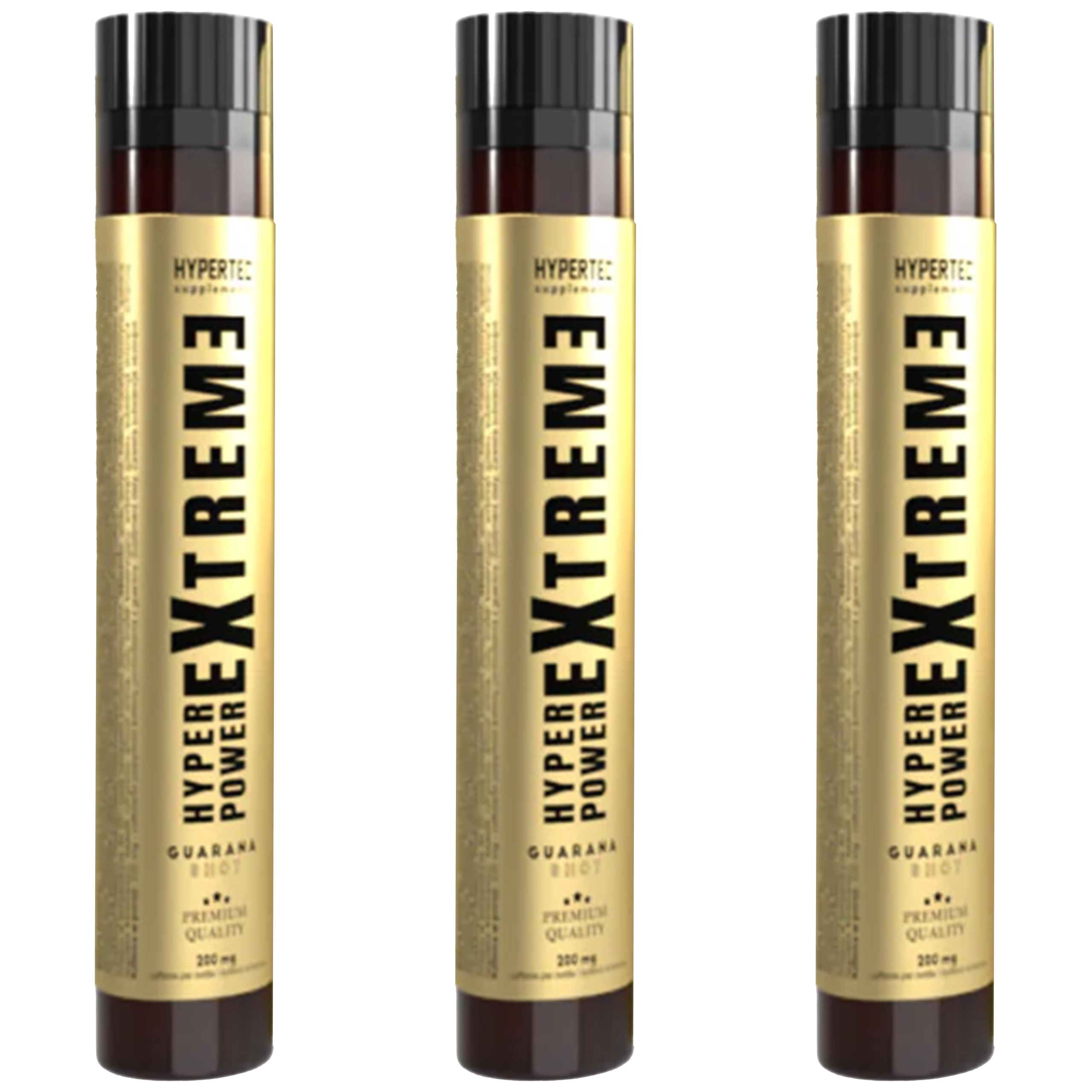 HYPERTEC SUPPLEMENTS Guarana Shot - 3x 25ml