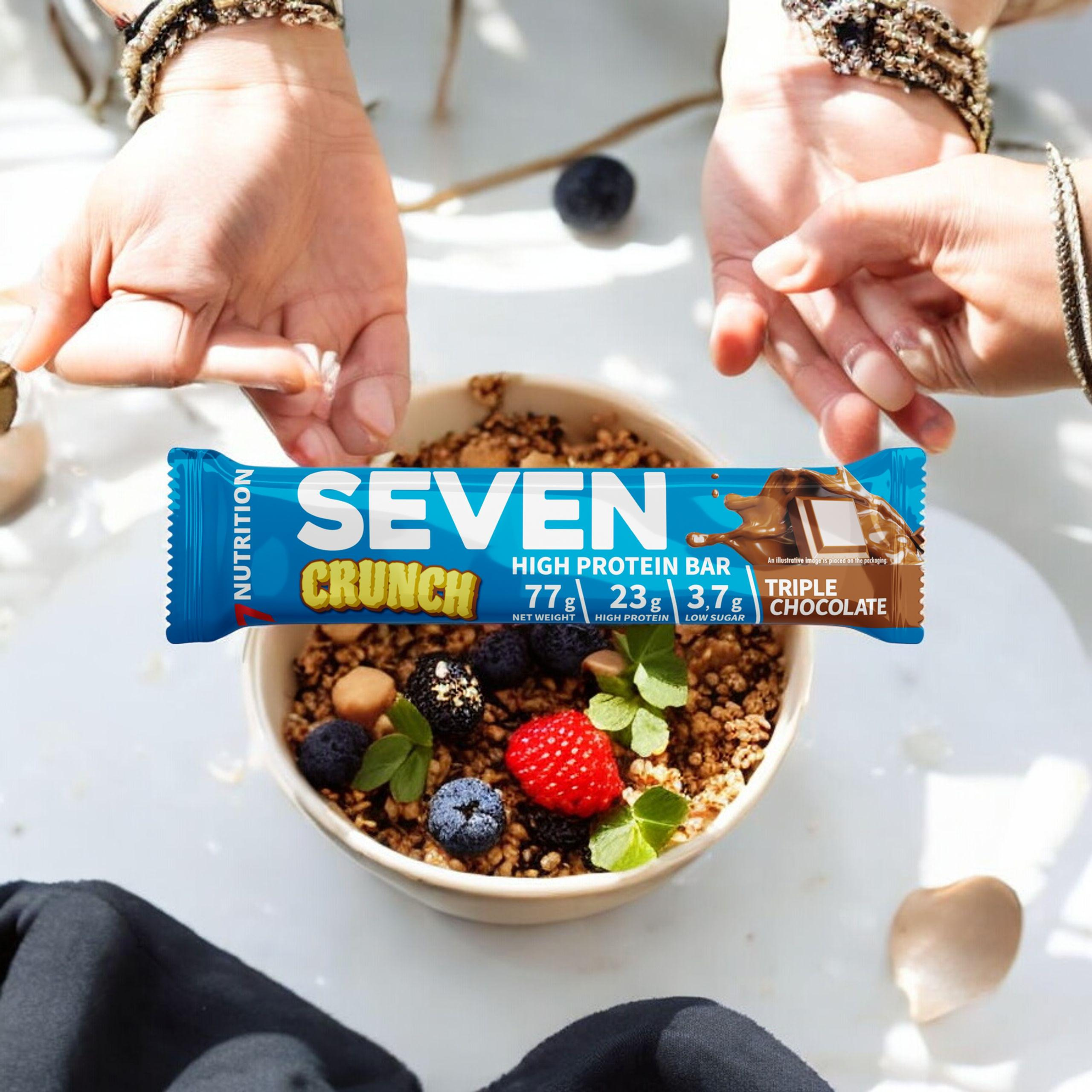 7 NUTRITION Seven Crunch HP Bar - 2x 77g