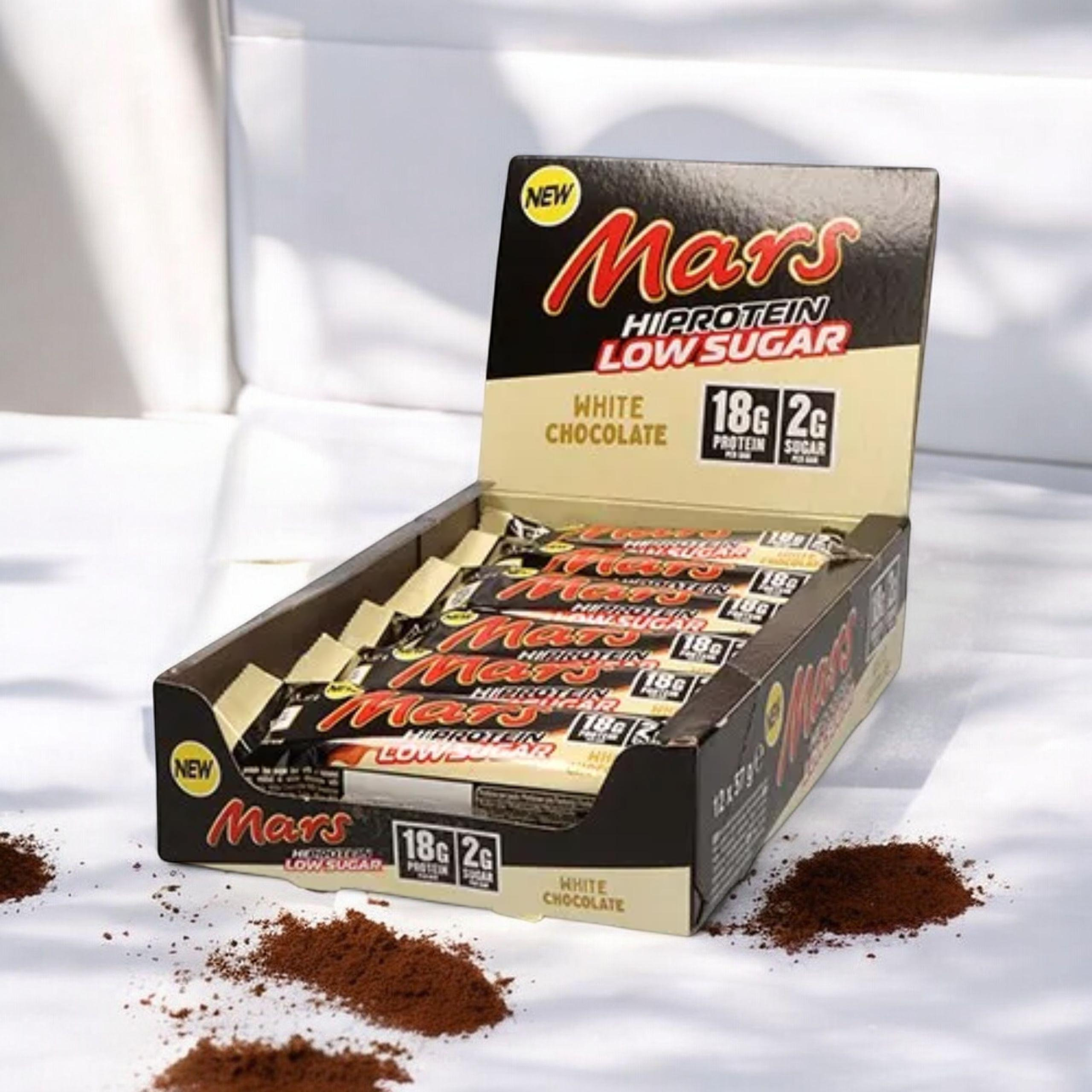Mars - Baton Mars HIProtein LS Bar - 12x 2x 57g - White Chocolate