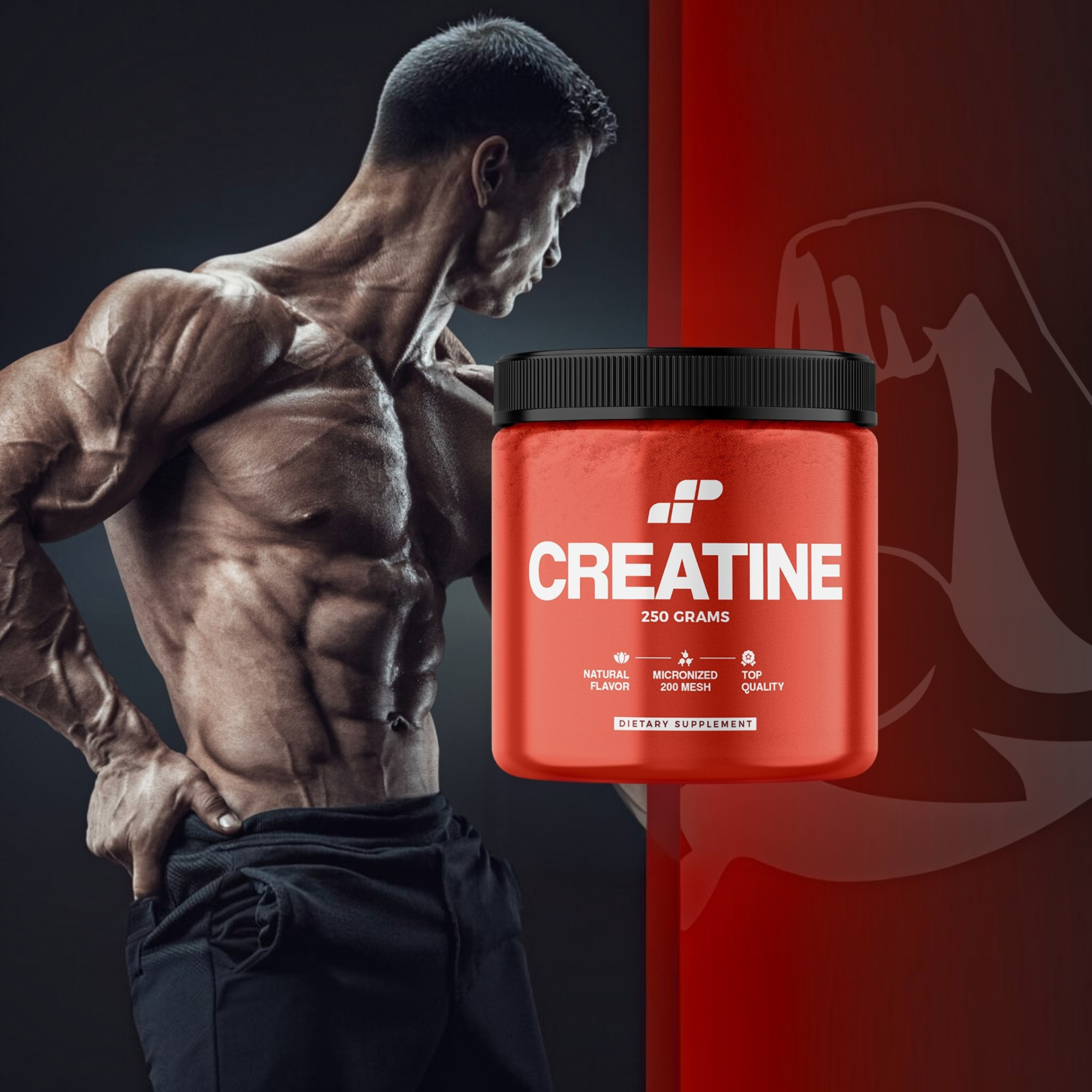 MP NUTRITION Creatine Monohydrate 200 Mesh MP - 250g