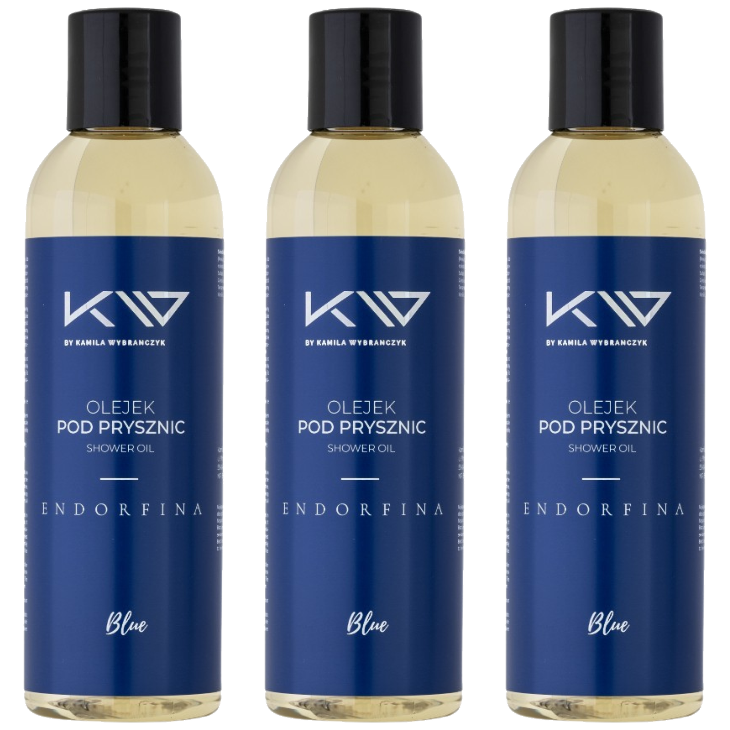 KAMILA WYBRAŃCZYK - Olejek pod Prysznic Endorfina - 3x 200ml 