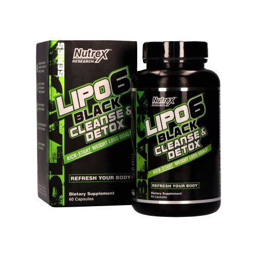 NUTREX Lipo 6 Black Cleanse & Detox - 60 caps