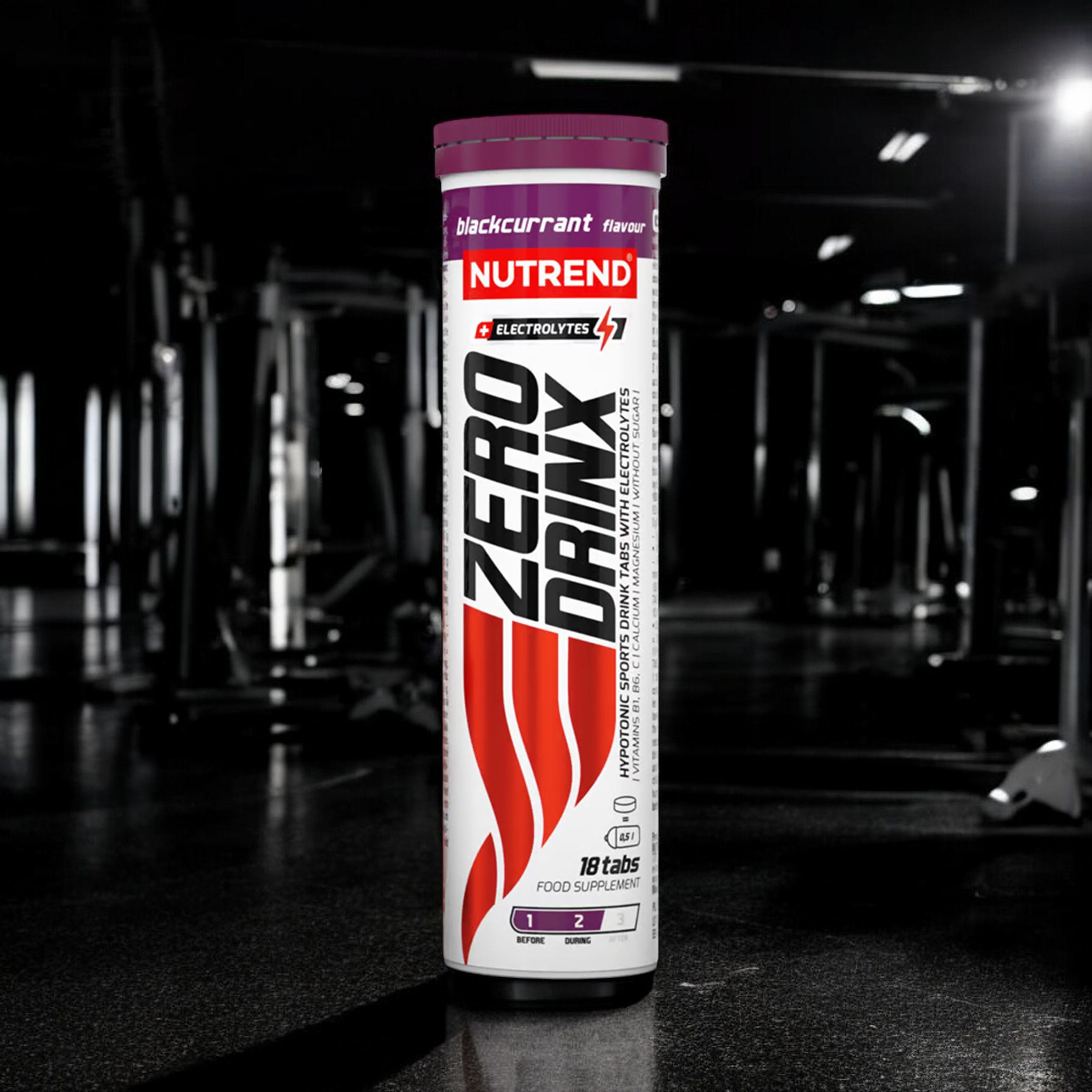 NUTREND - Zero Drink - 18tabs - 2x Blackcurrant