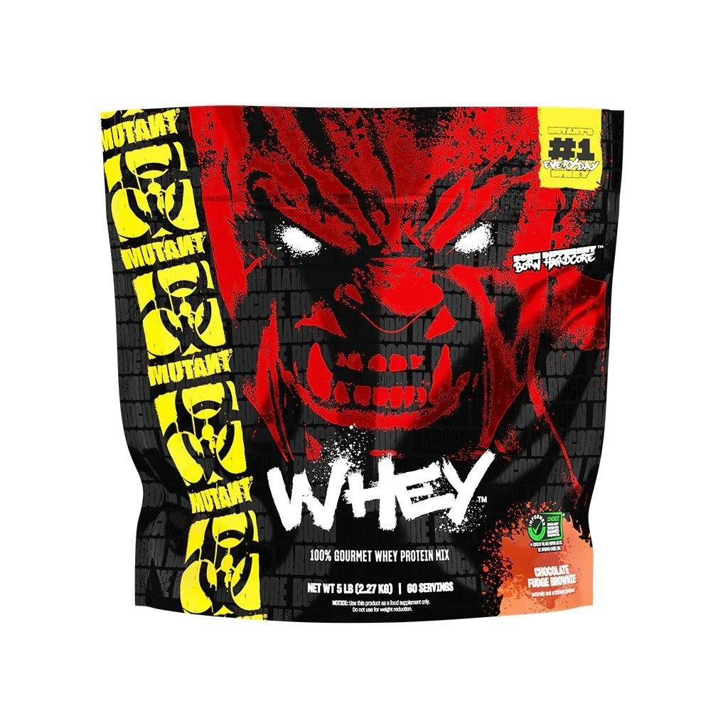 USZKODZONE - Mutant Whey - 2270g - Chocolate Fudge Brownie - WYPRZEDAŻ - 30-06