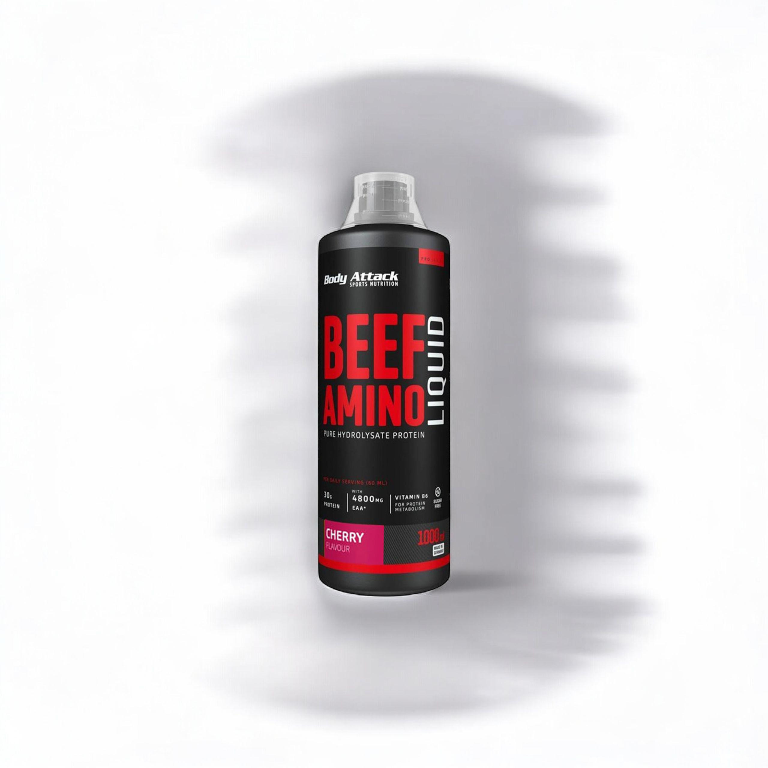 BODY ATTACK Beef Amino Liquid - 3x 1000ml