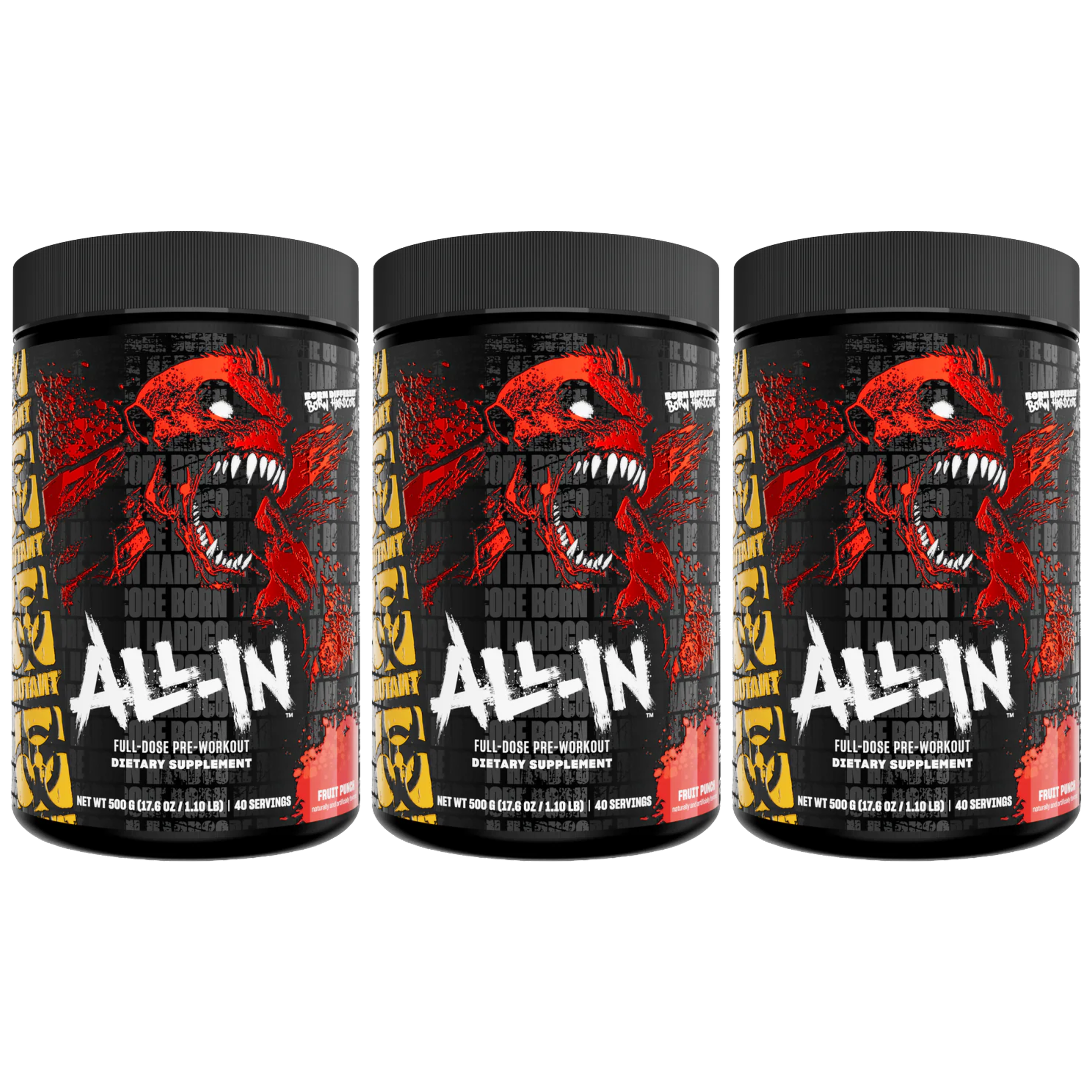 MUTANT - Mutant ALL-IN - 3x 500g