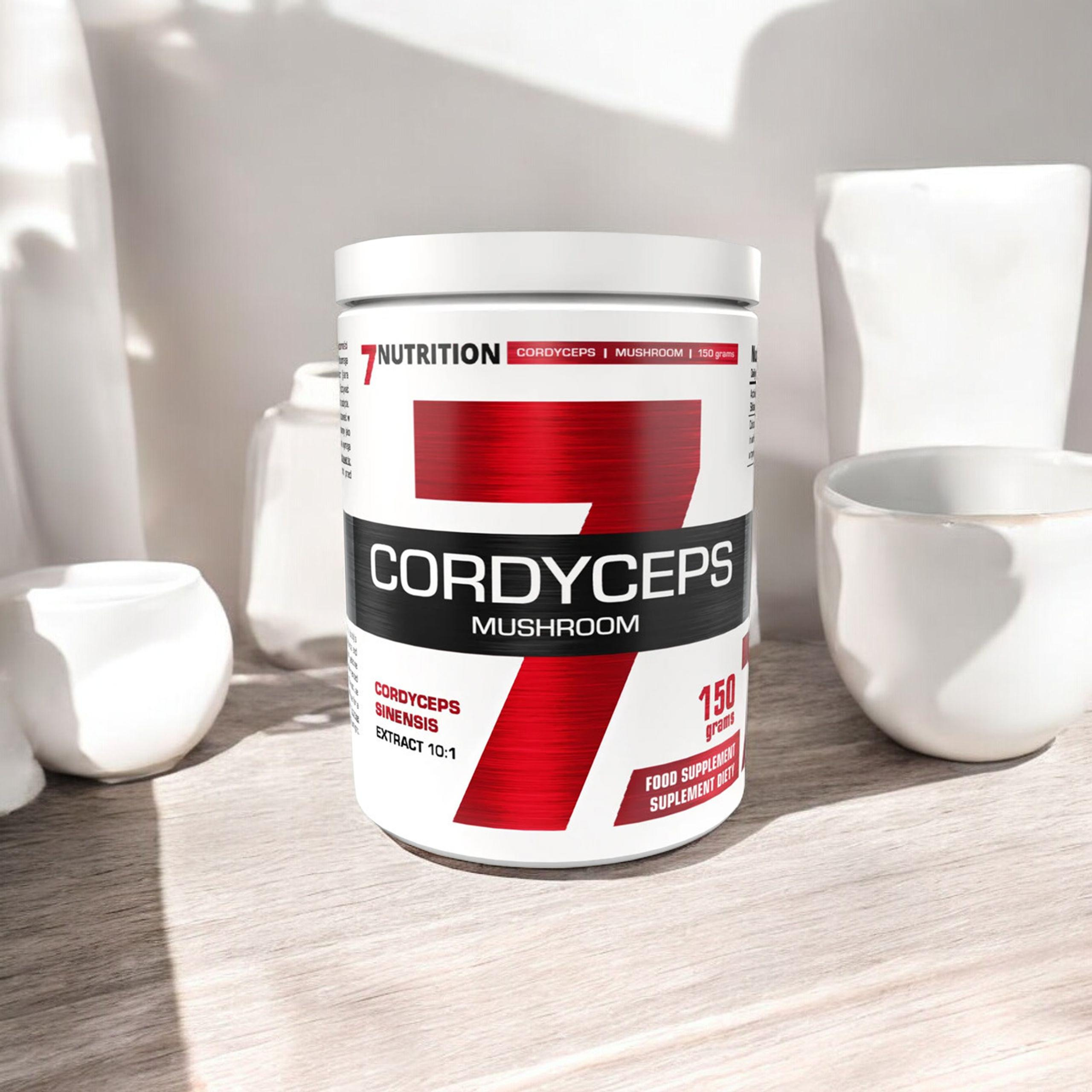 7 NUTRITION Cordyceps Mushroom - 2x 150g - Maczużnik chiński