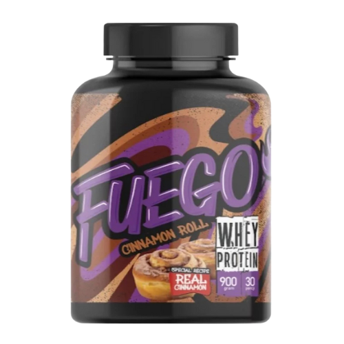 FUEGO - Whey Protein - 3x 900g - Cinnamon Roll