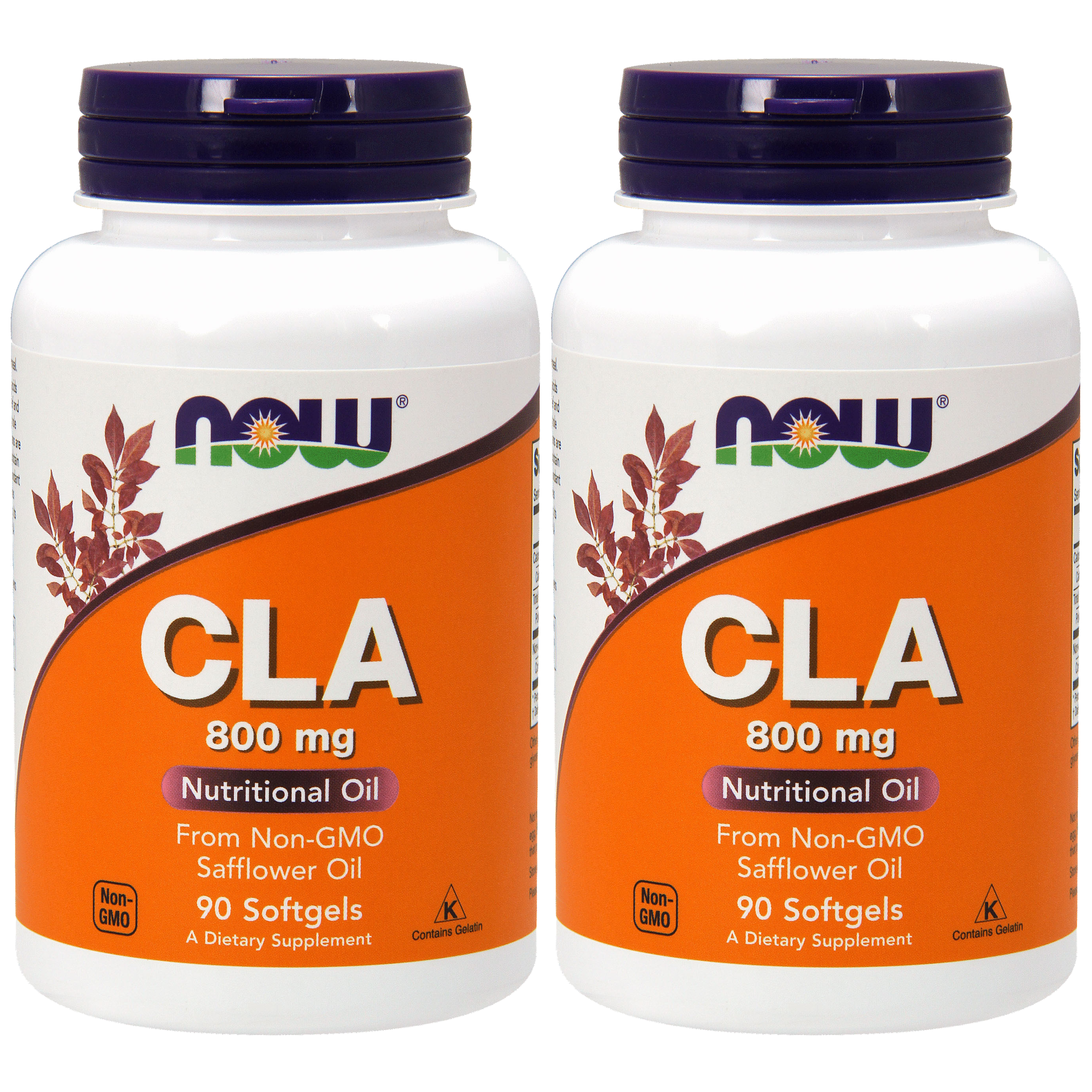 NOW CLA 800mg - 2x 90soft gels