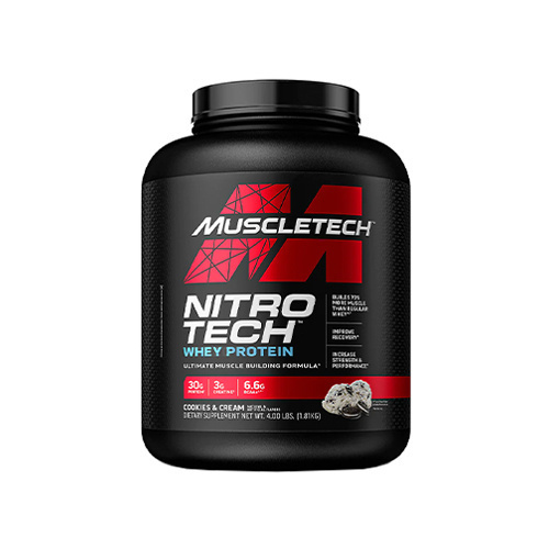 MUSCLE TECH Nitro Tech Whey Protein - 2x 1810g