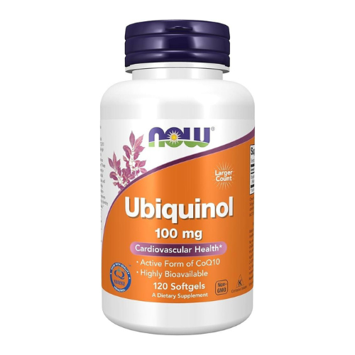 NOW - Ubiquinol 100mg - 2x 120softgels
