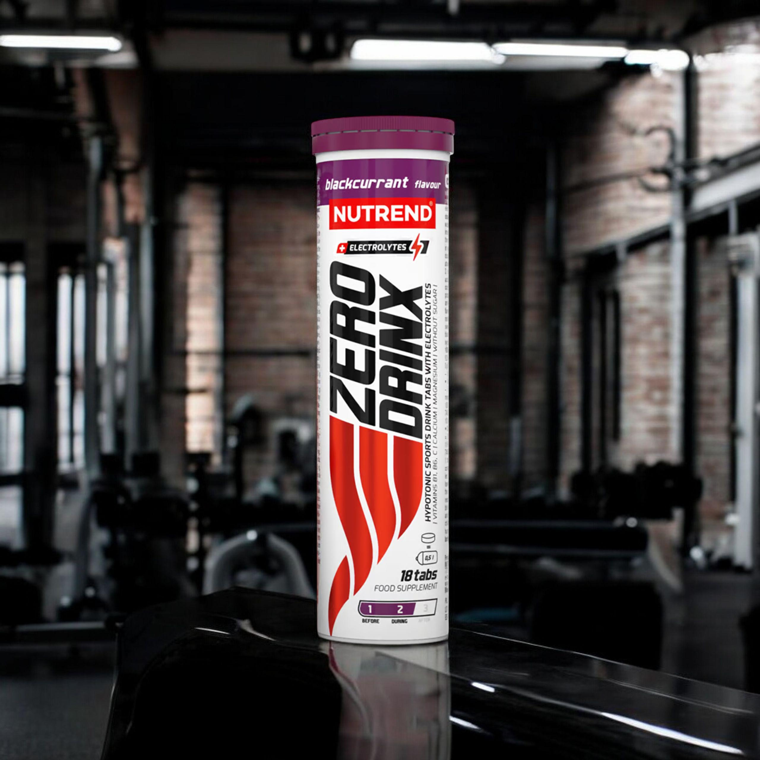 NUTREND - Zero Drink - 18tabs - 2x Blackcurrant