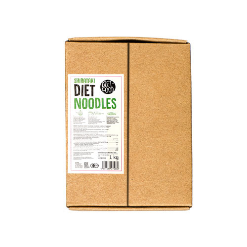 DIET FOOD Diet Noodles Makaron Konjac - 1000g - WYPRZEDAŻ - 15-01