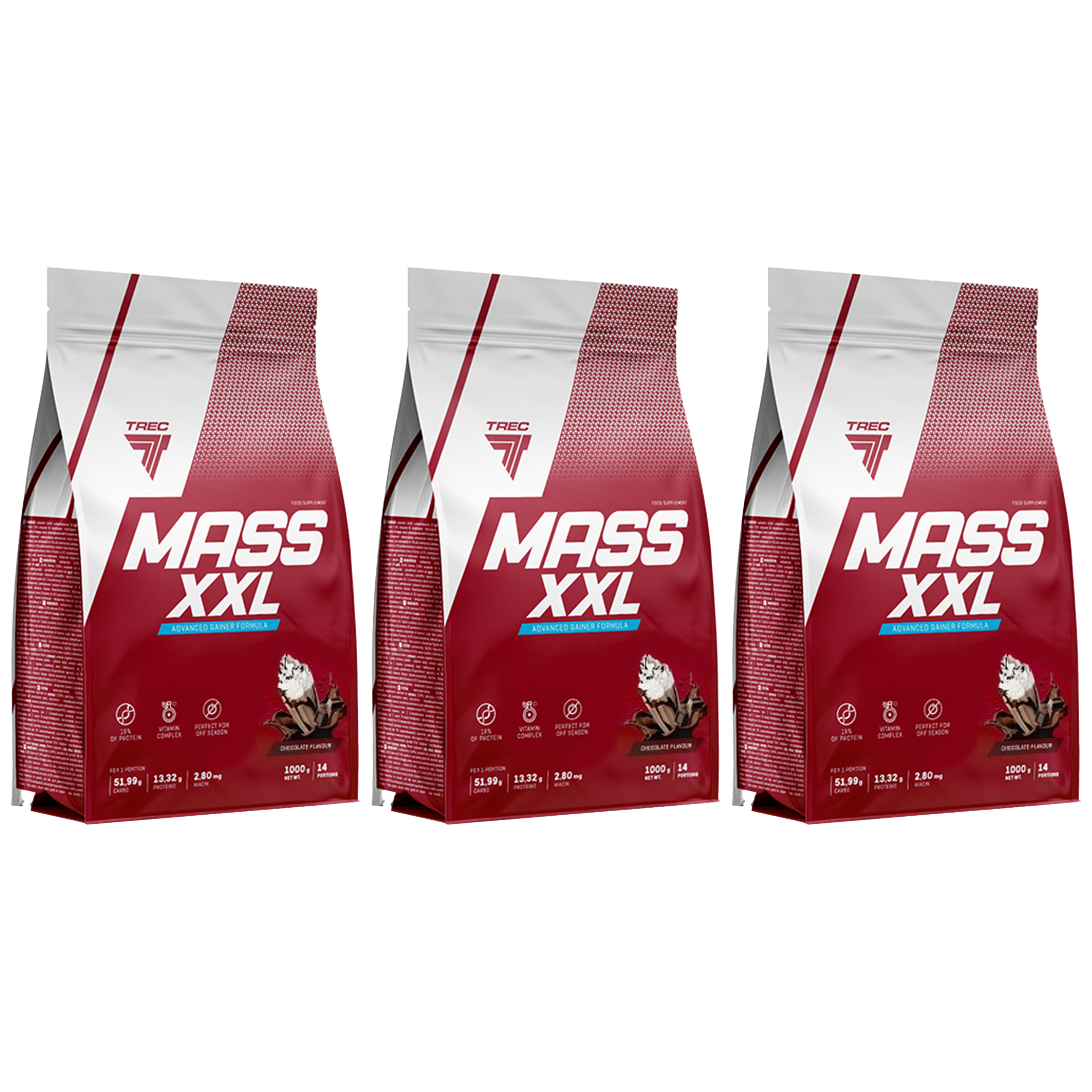 TREC Mass XXL - 3x 1000g