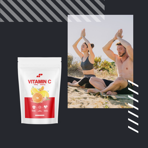 MP NUTRITION 100% Vitamin C 1000mg - 1000g - Witamina C - WYPRZEDAŻ - 07-11