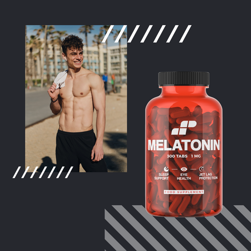 2x MP NUTRITION Melatonin 1mg - 300tabs - Melatonina