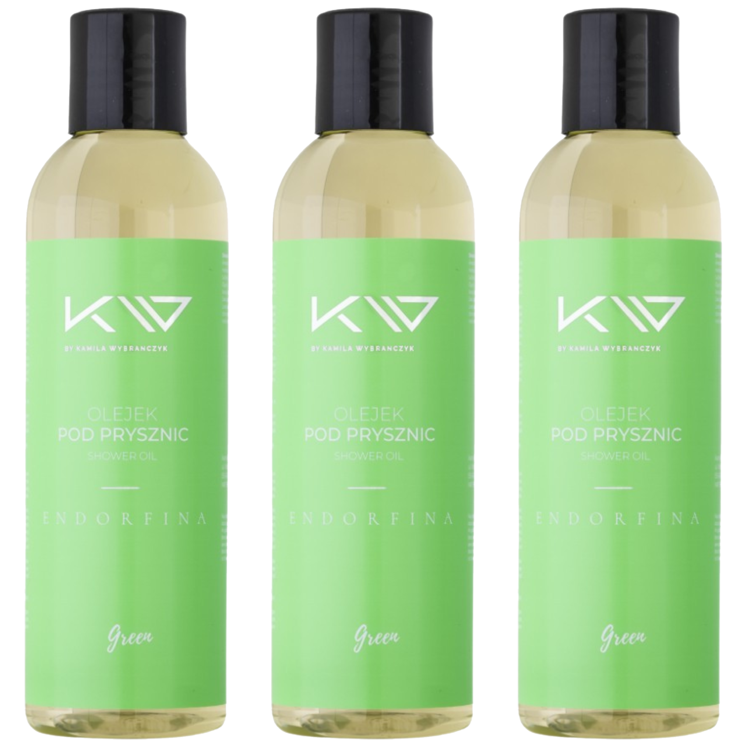 KAMILA WYBRAŃCZYK - Olejek pod Prysznic Endorfina - 3x 200ml