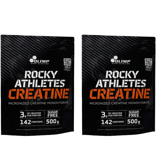 OLIMP Rocky Athletes Creatine - 2x 500g - Unflavored
