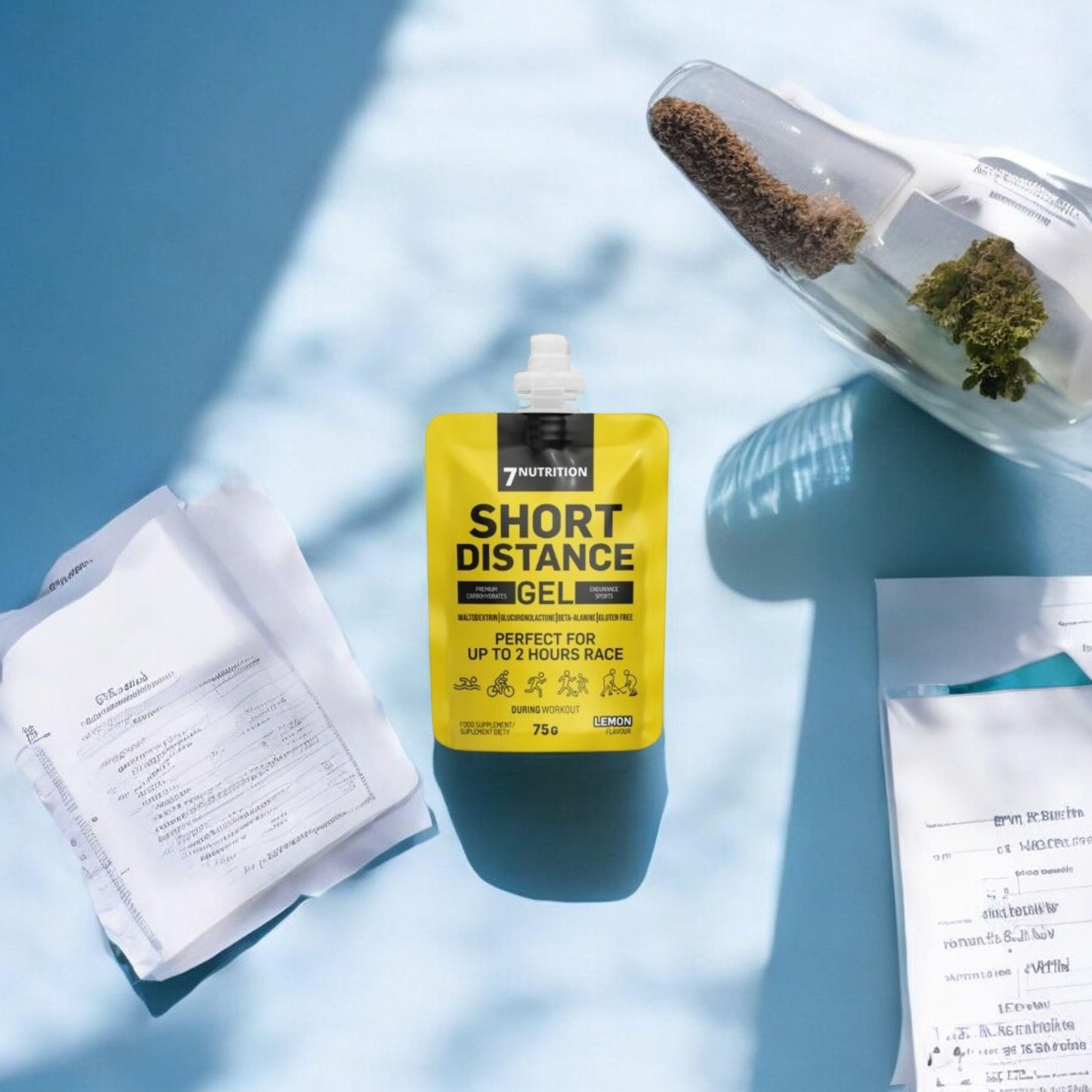 7 NUTRITION - Short Distance Gel - 75g - Lemon