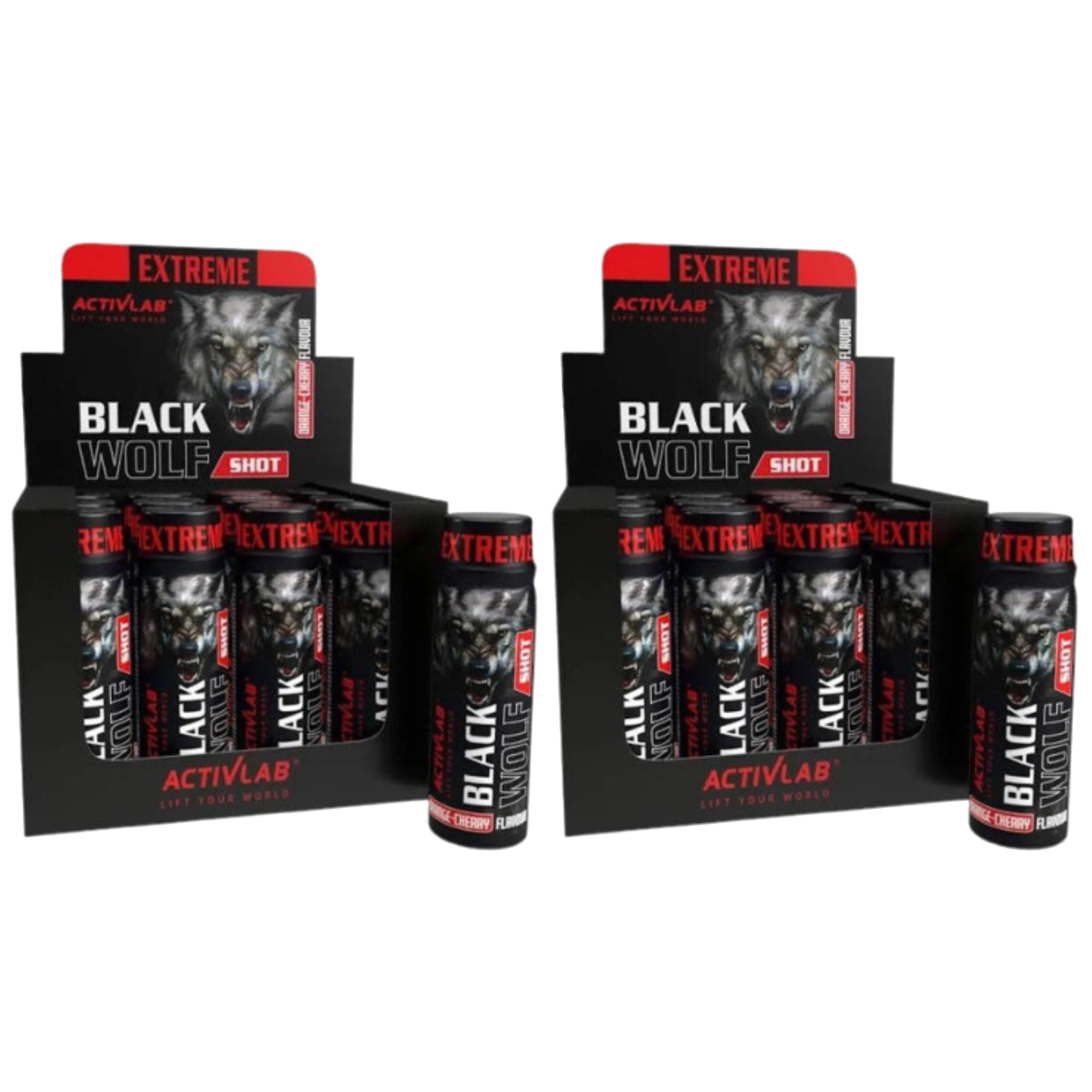 ACTIVLAB - Black WOLF Shot - 12x 2x 80ml