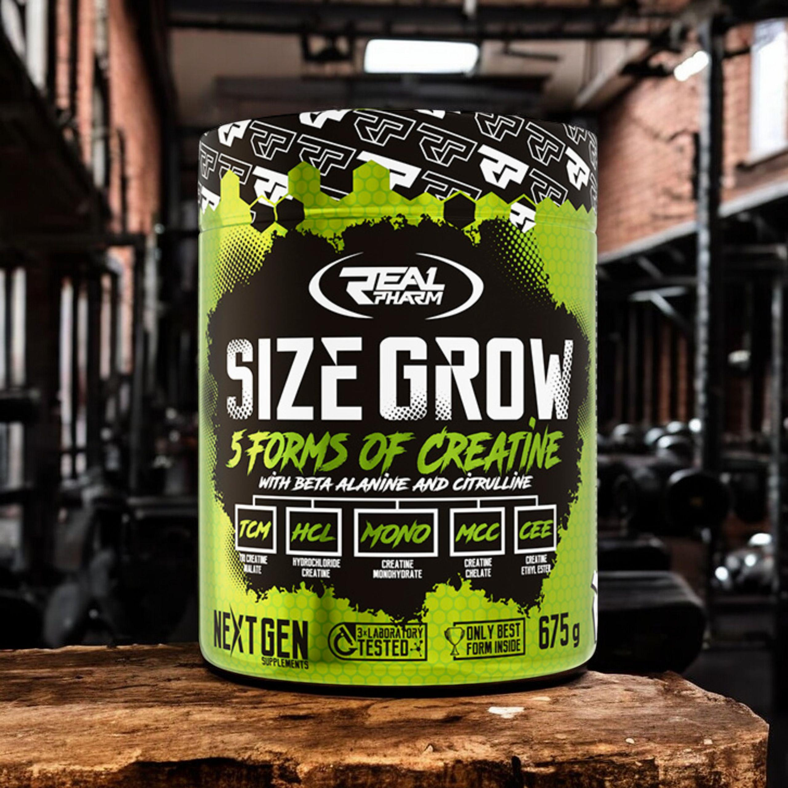 REAL PHARM - Size Grow - 2x 675g