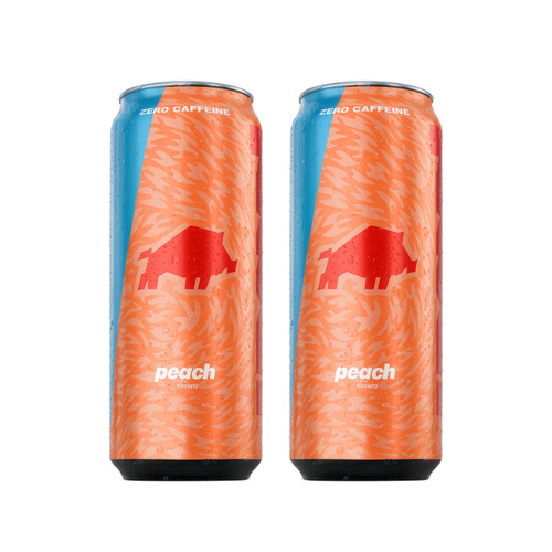 DZIK - Dzik Energy Zero - 2x 500ml - Peach