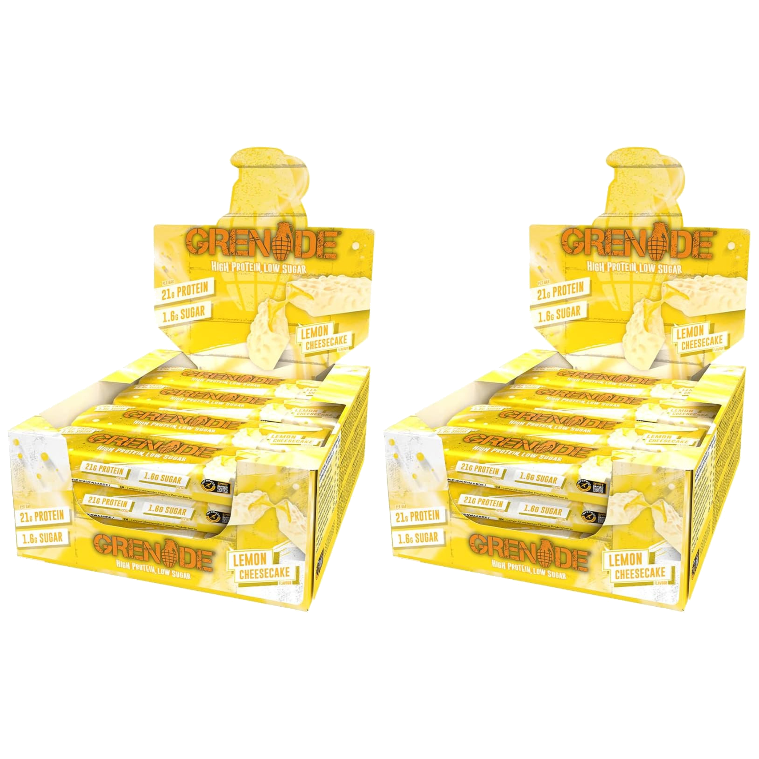 GRENADE - Protein Bar - 12x 2x 60g