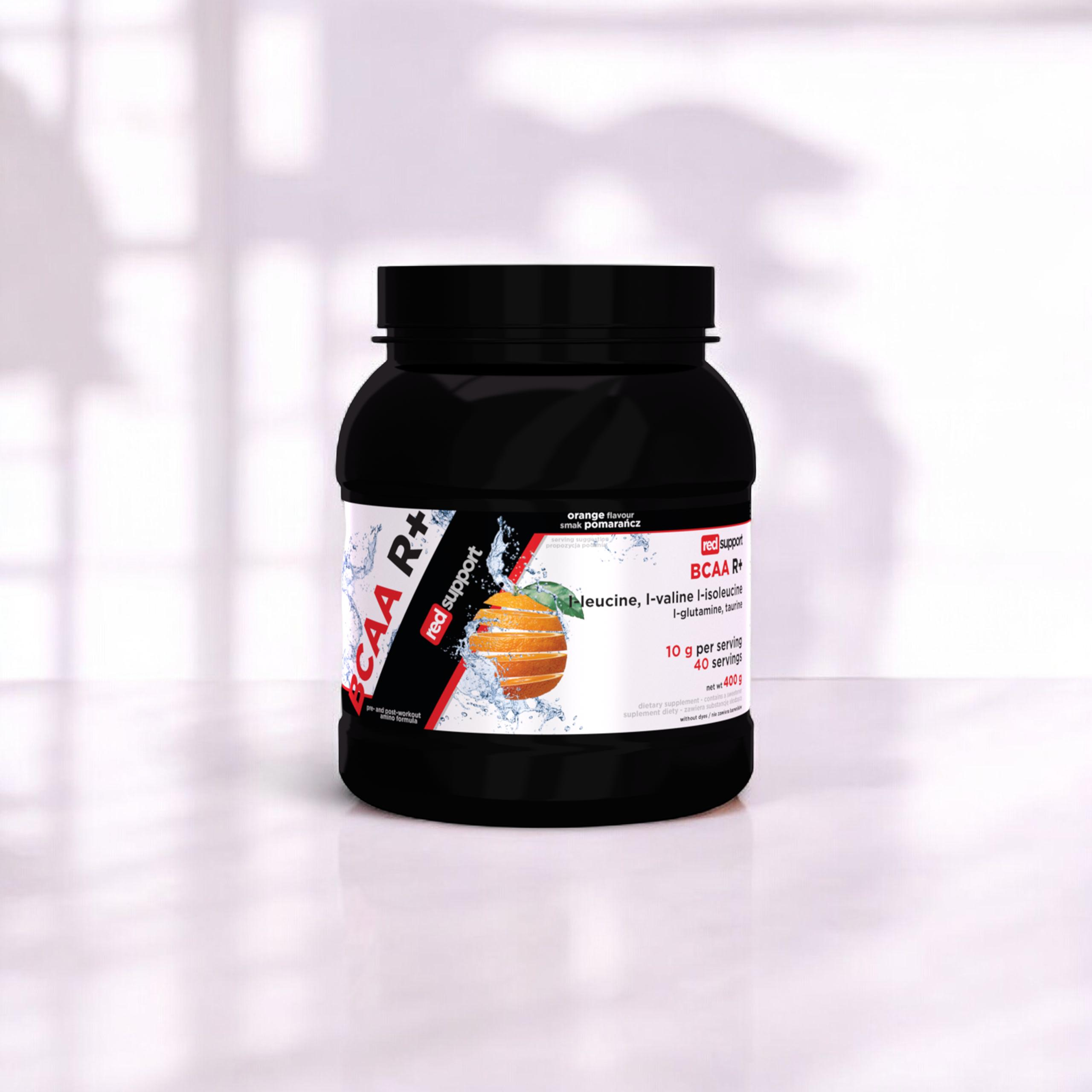 RED SUPPORT BCAA R+ - 3x 400g