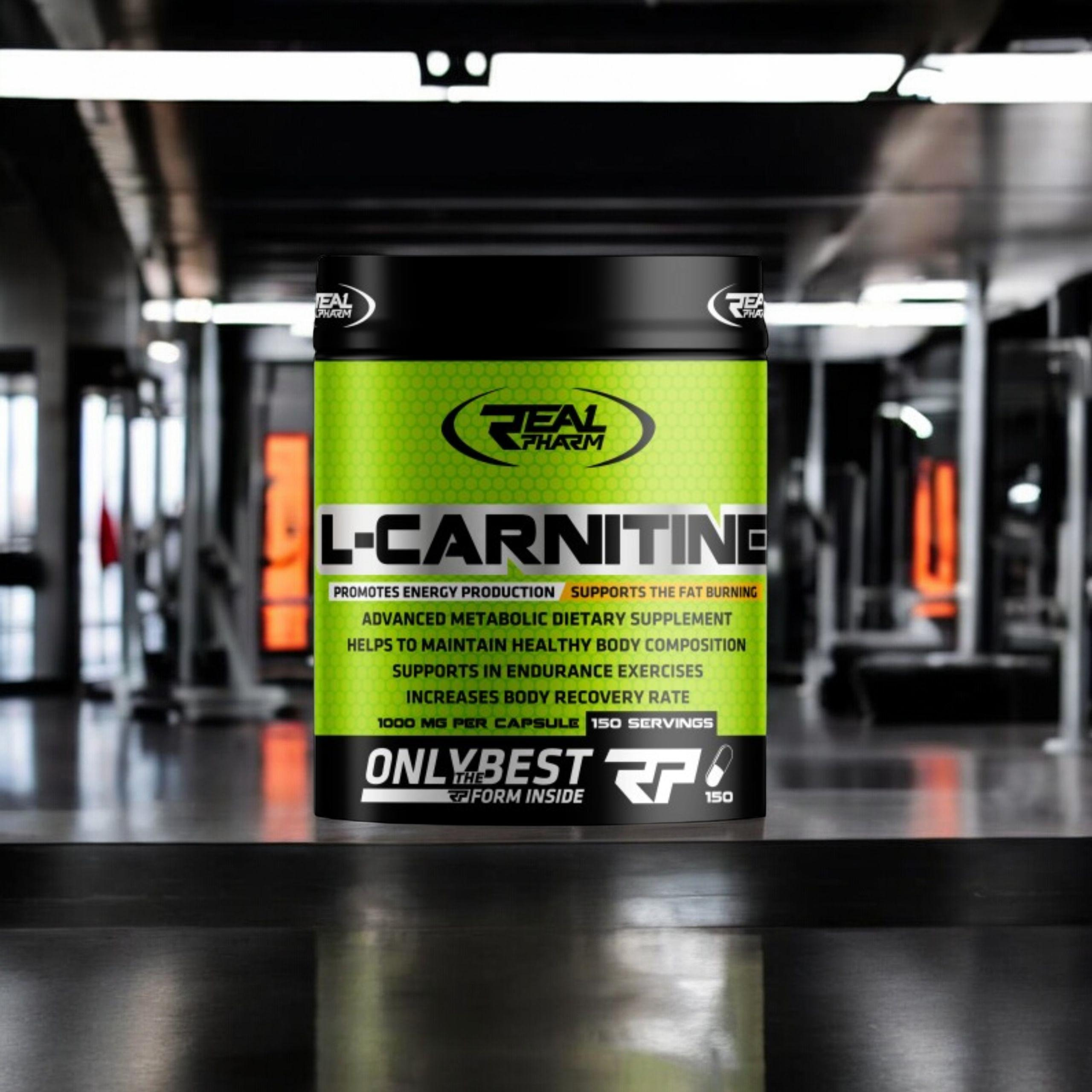 REAL PHARM L-Carnitine 1000mg - 150caps